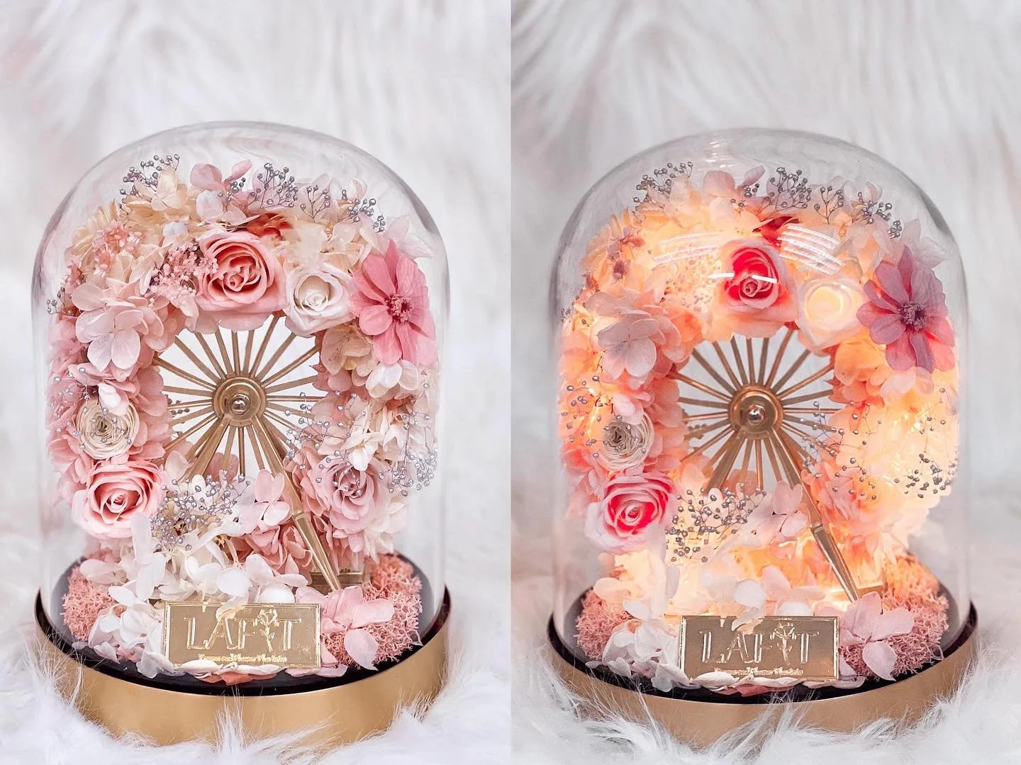 LAFIT �����ɚ�������ˇ�[�O �� Snowy Fairyland - Dusty Pink