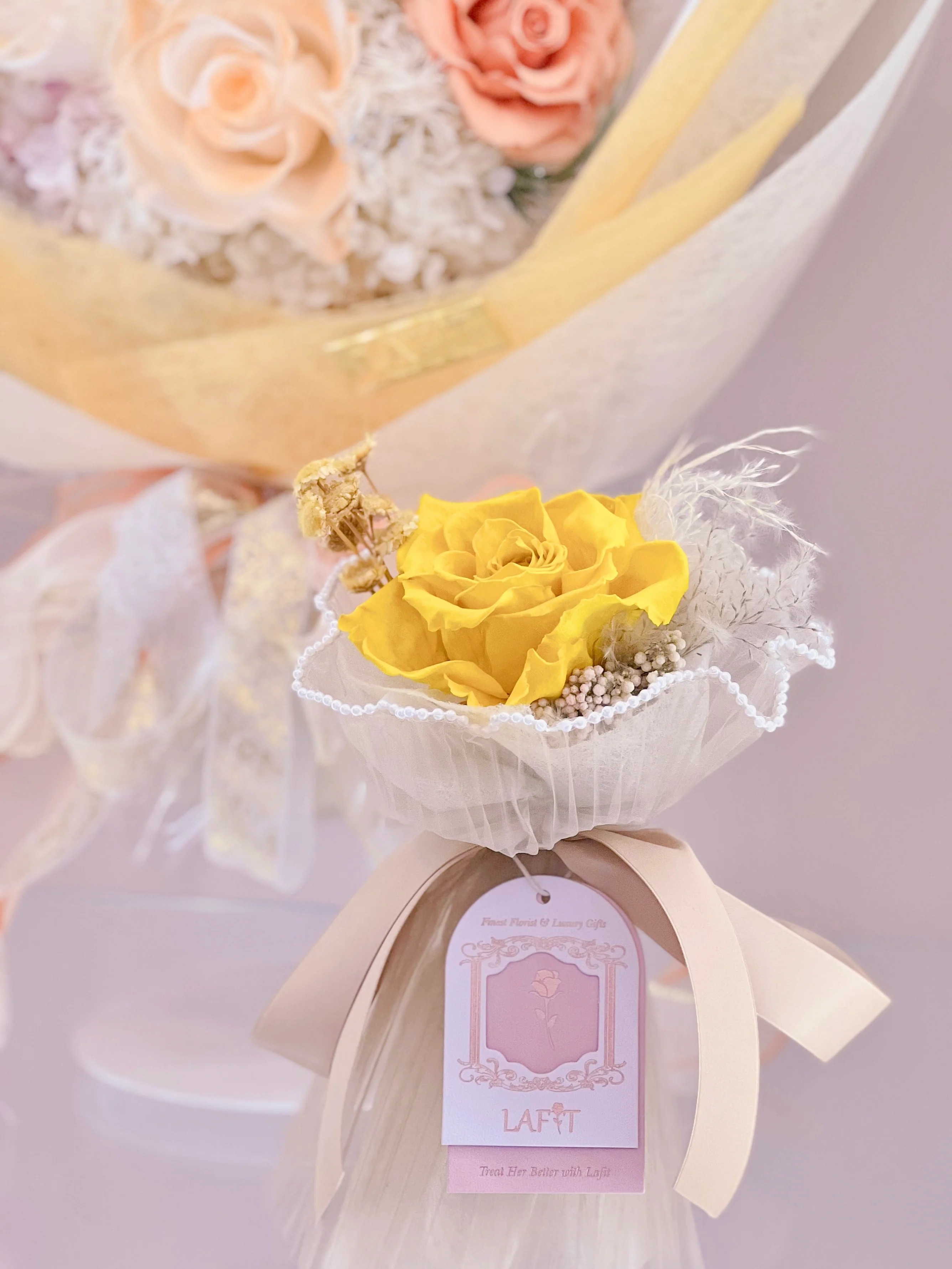 LAFIT 奢華經典花束 · BABY LOVE - Sunshine Yellow