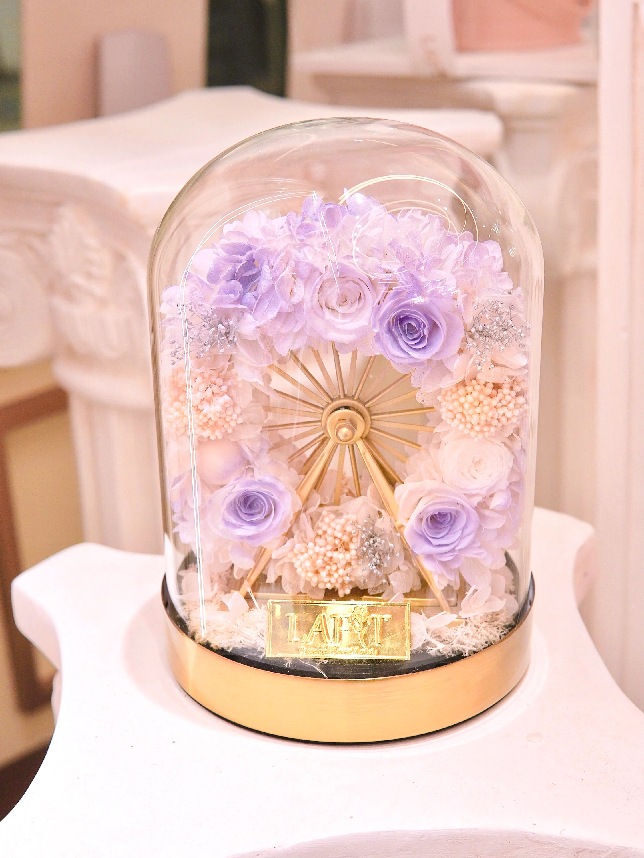 LAFIT �����ɚ�������ˇ�[�O �� Snowy Fairyland - Lilac Blush