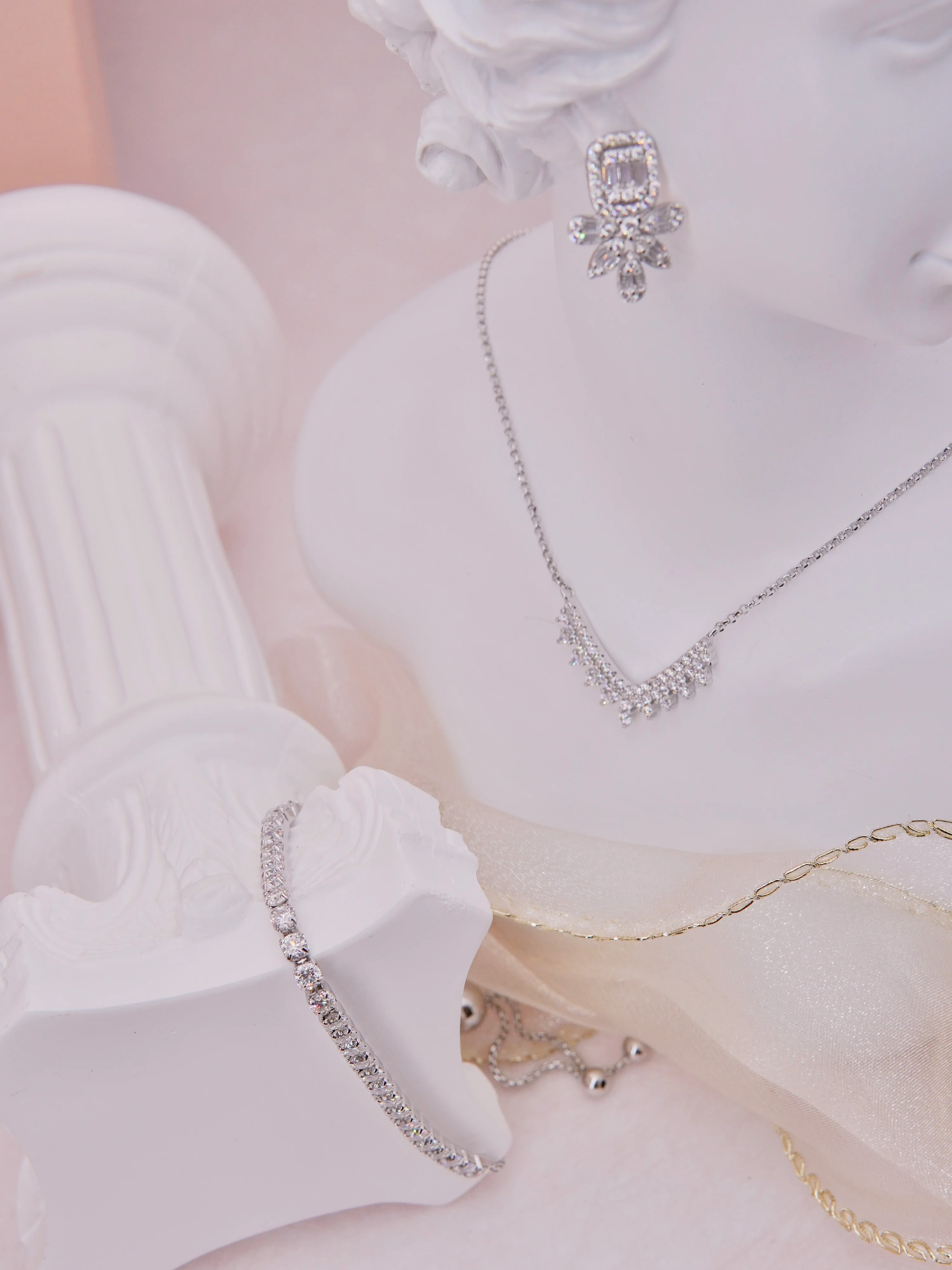 LAFIT�� Floral Fairy - Earrings  ���о��`��̼荶��h