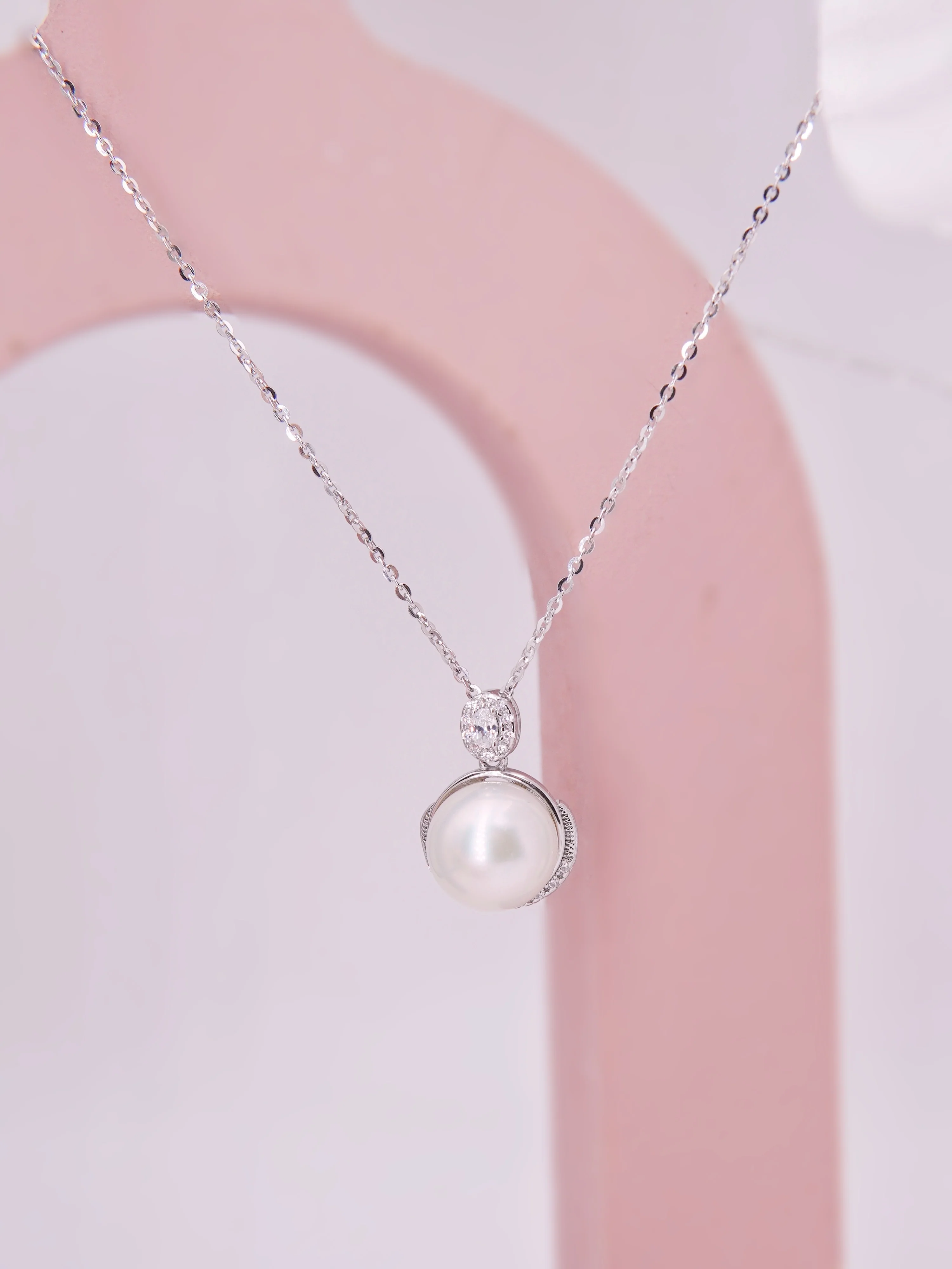 LAFIT�� Pearl Moon - Necklace ���Ś��|�����i�