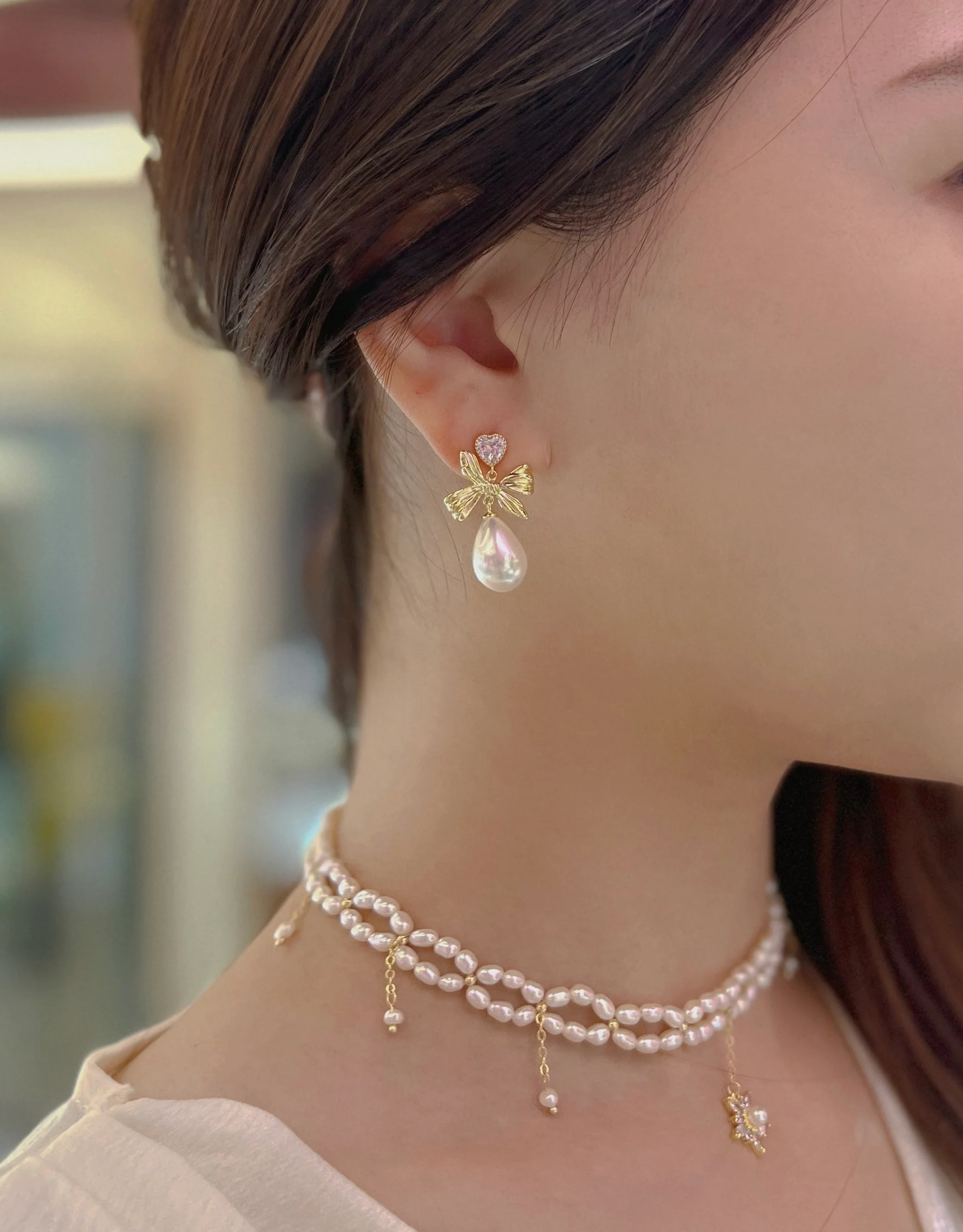 LAFIT�� Shining For You- Earrings �������|��������h