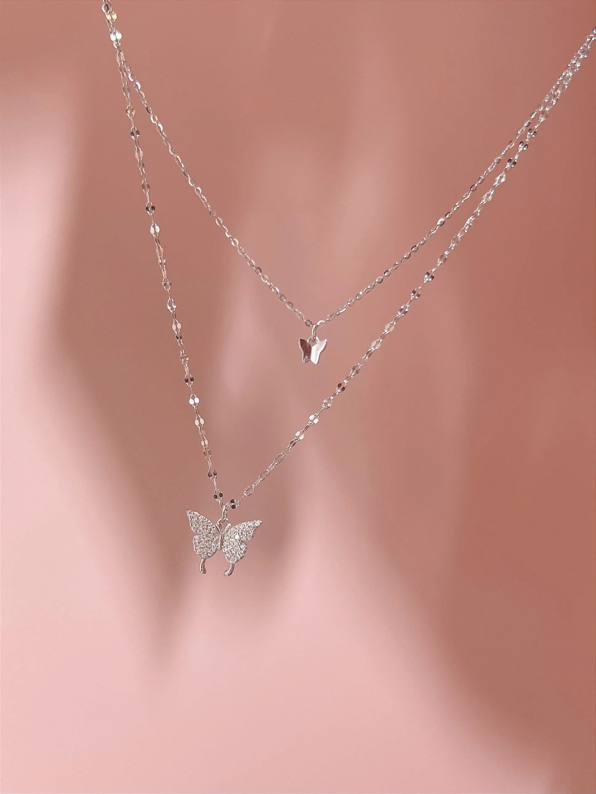 LAFIT�� Flying Butterfly - Necklace ������w�������p���i�