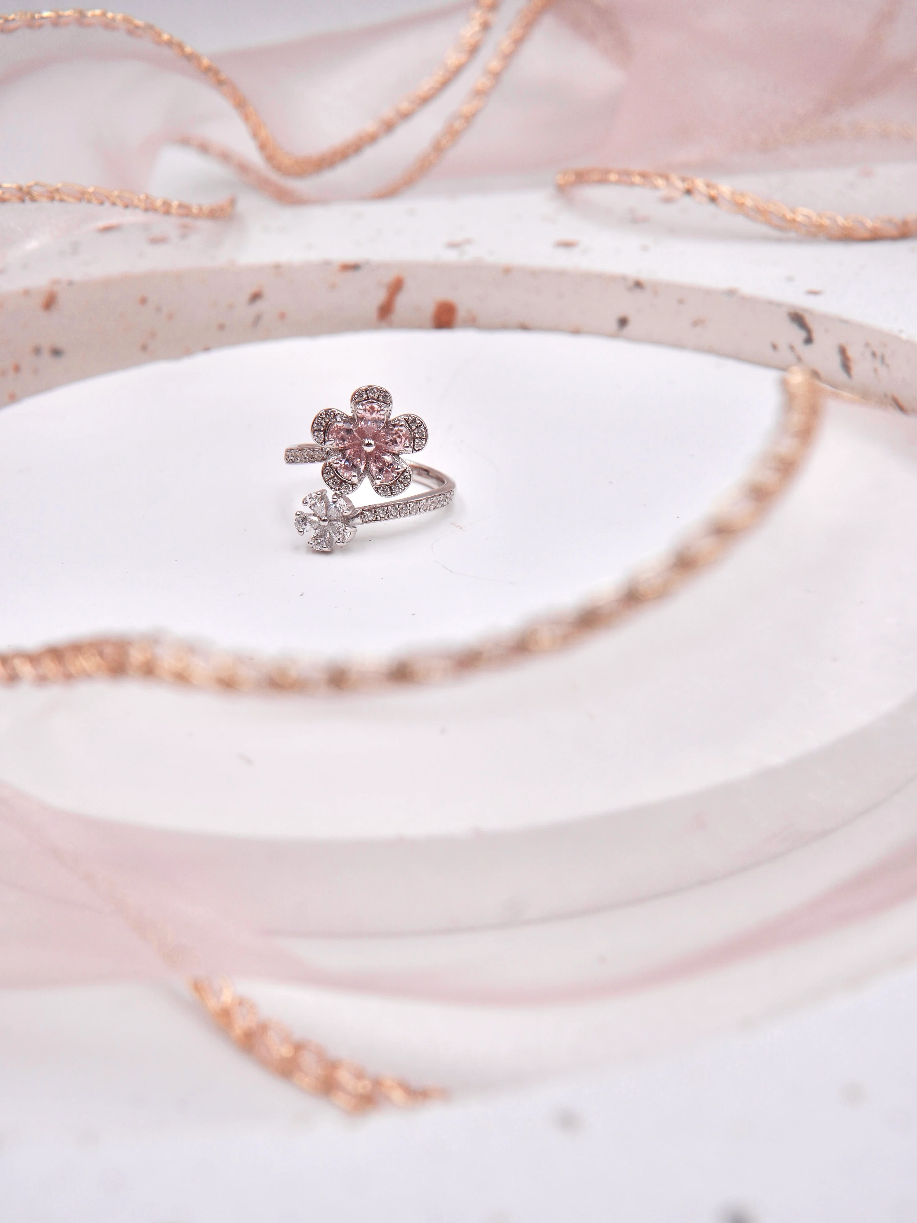 LAFIT�� Dearest Sakura - Ring С�ɿɐۙѻ��_�ڭh�ν�ָ