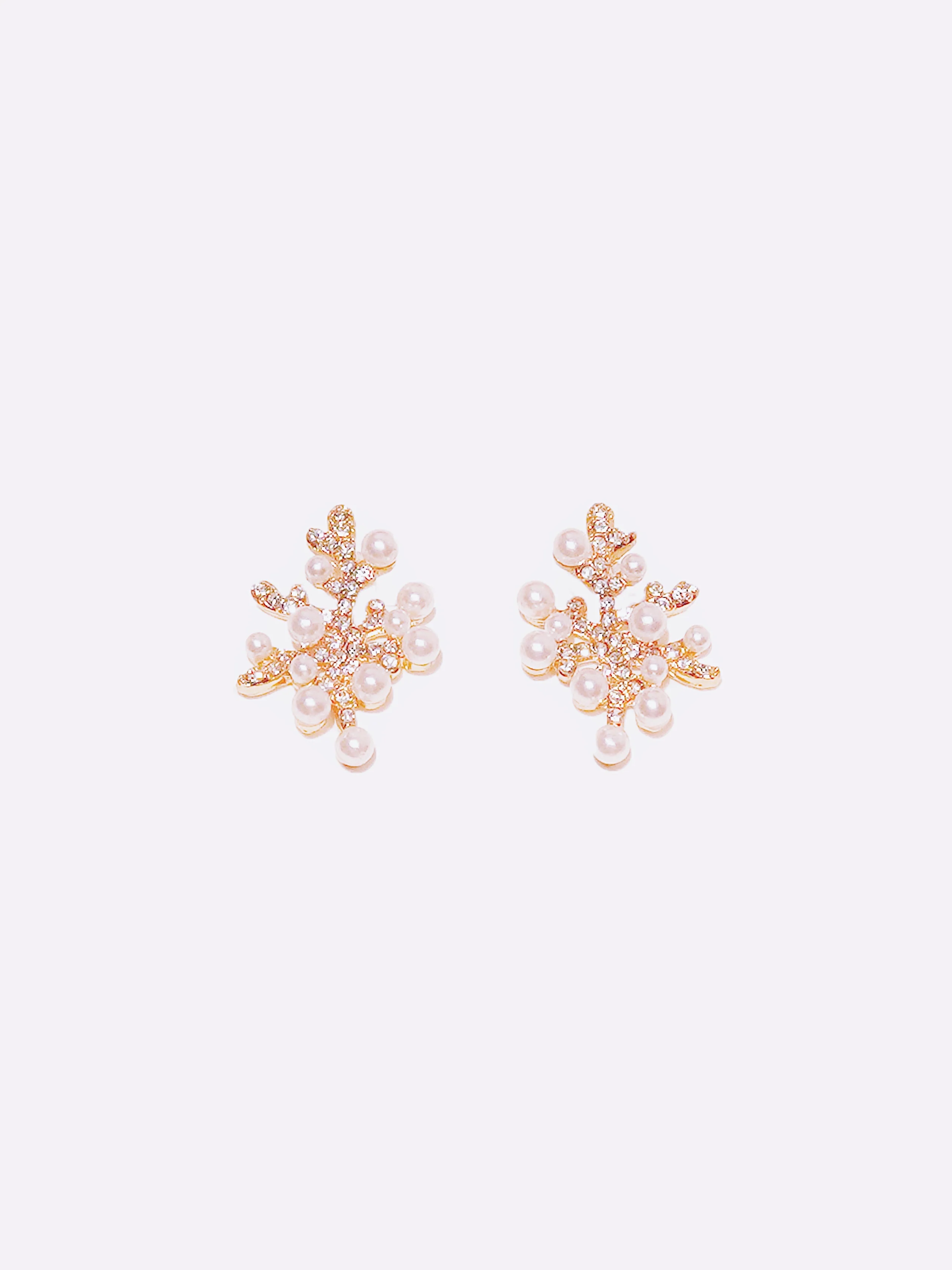 LAFIT Snowy Fairyland - Earrings ѩ��ͯԒ��¹�Ƕ��h
