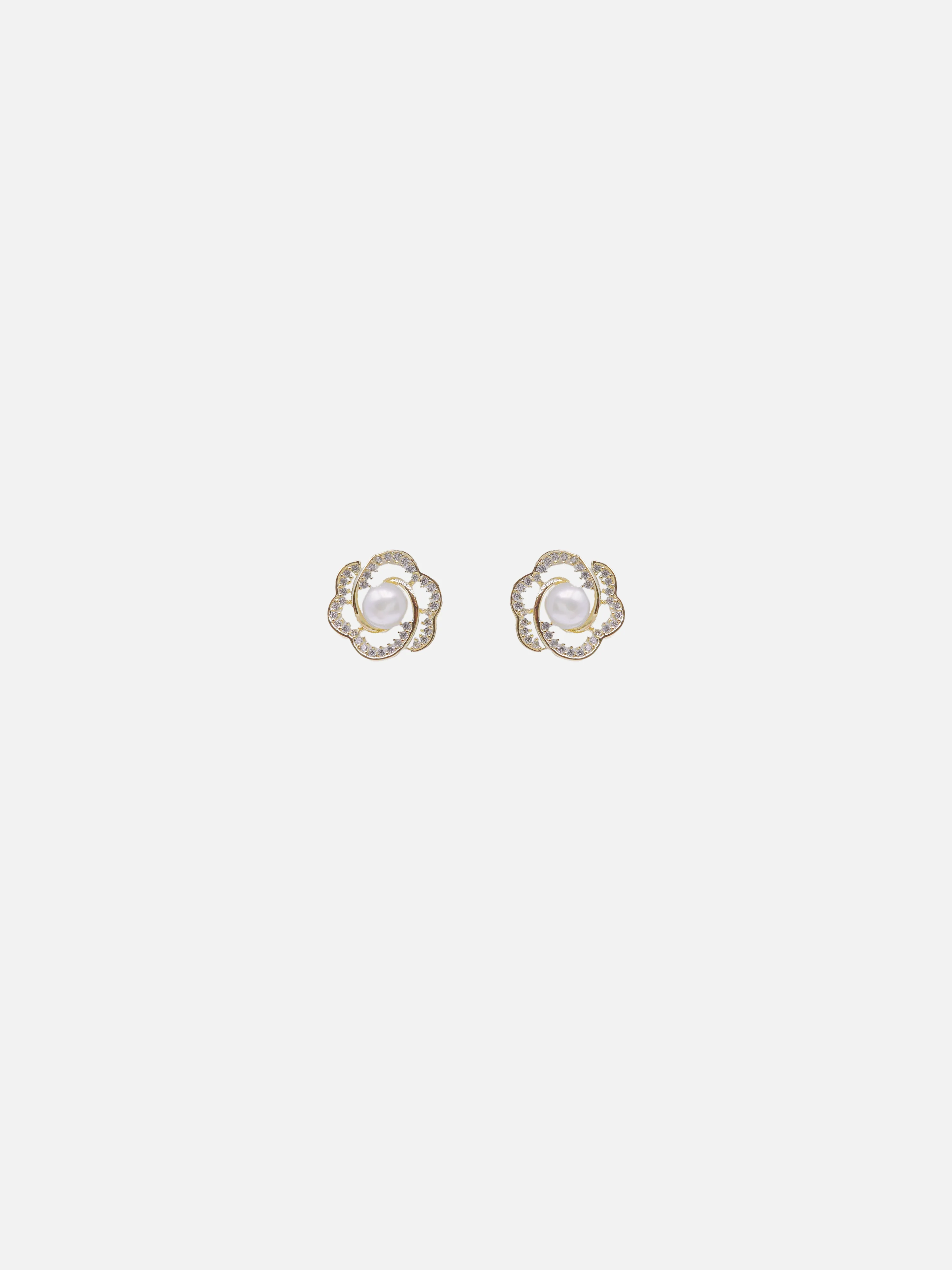 LAFIT�� Pearly Bloom - Earrings �`��õ��������h