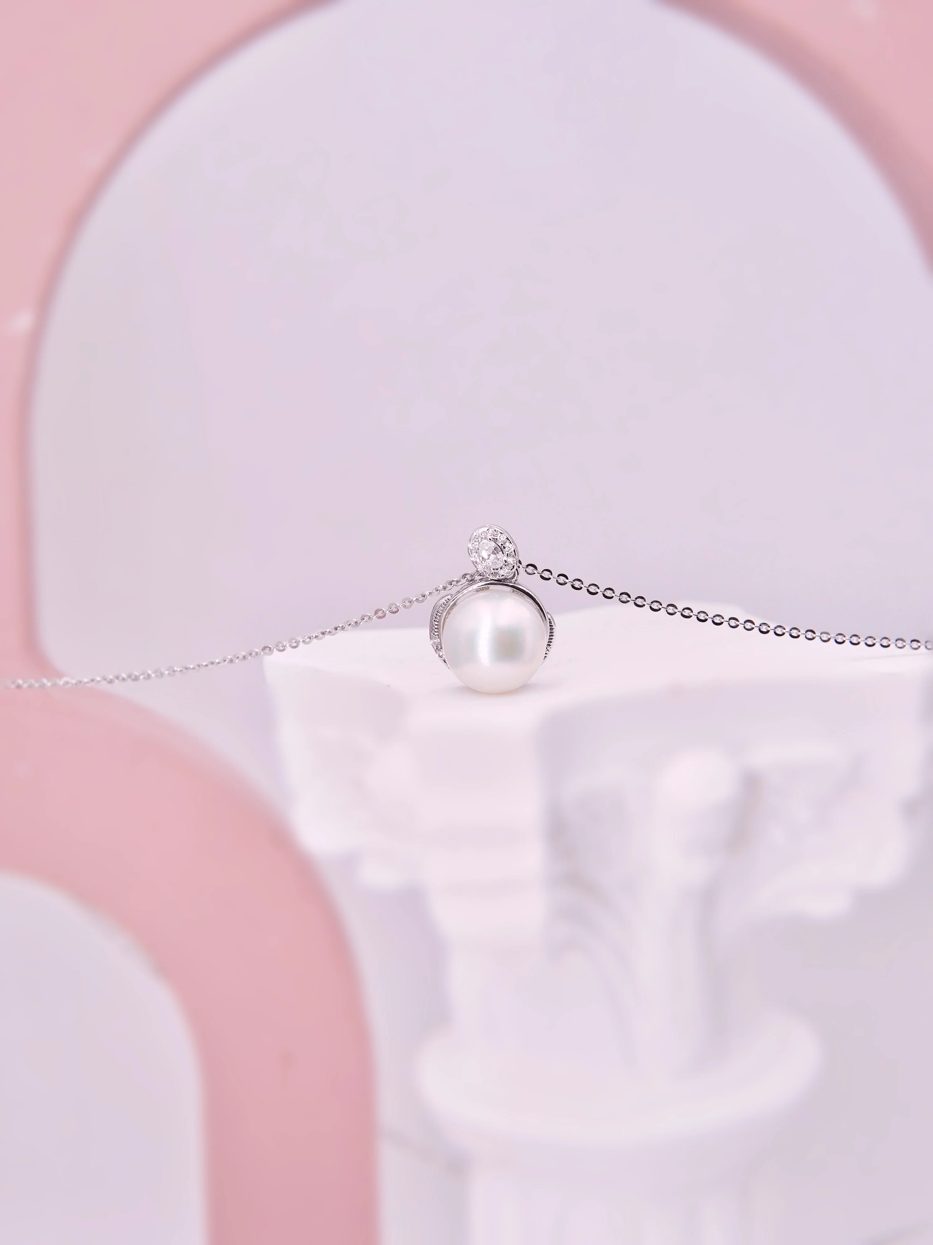 LAFIT�� Pearl Moon - Necklace ���Ś��|�����i�
