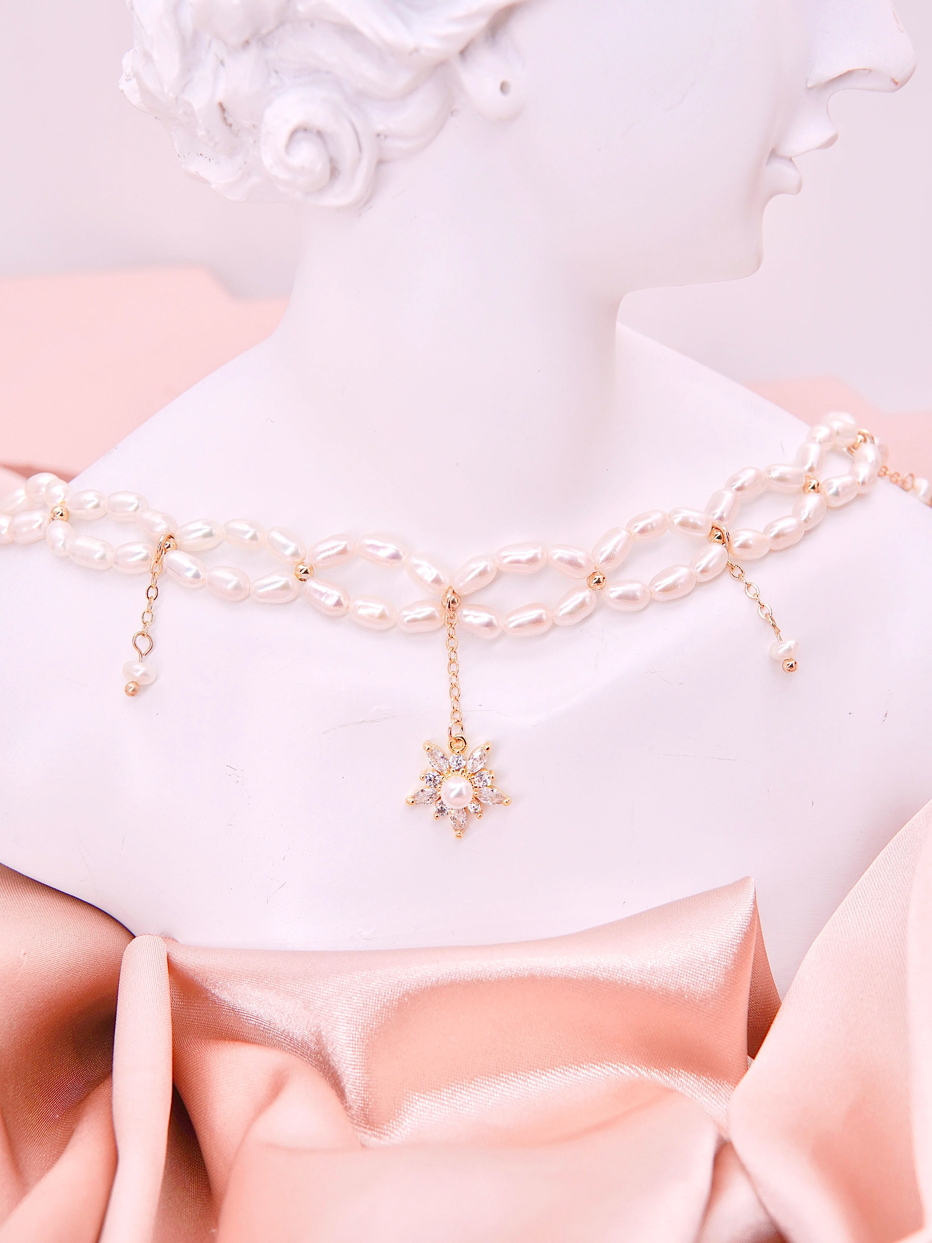 LAFIT�� Pearly Night - Necklace ҹ������W�������i�