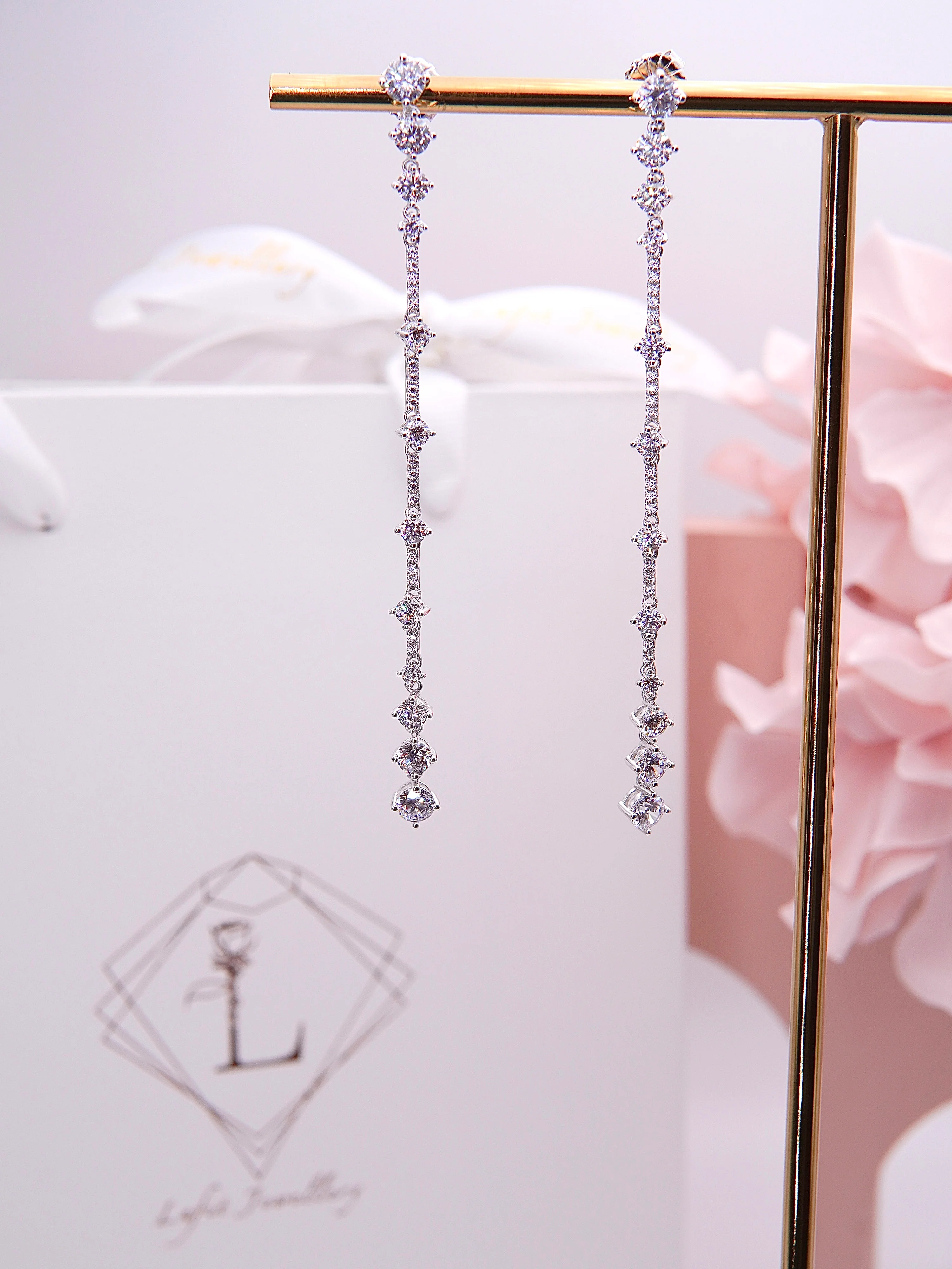 LAFIT�� Shinning Galaxy - Earrings �Wҫ��̼��L���h