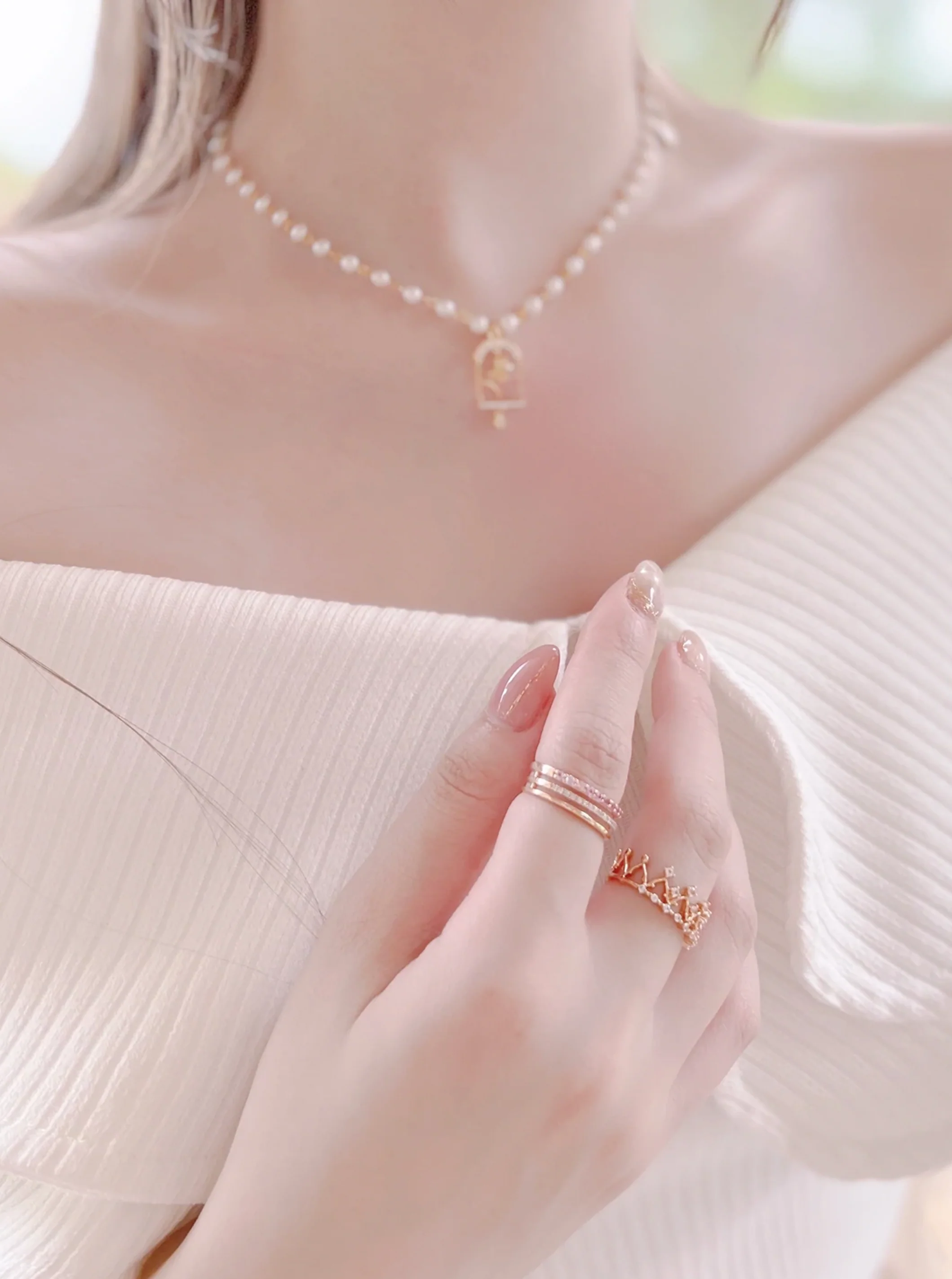 LAFIT �� Rose Castle - Necklace õ�廨ˇ��̮����i朣�����