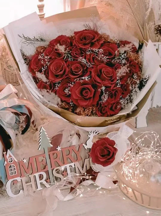 LAFIT奢華經典永生花束�?My Kinda Perfect系列 (DELUXE RED) 20 stems