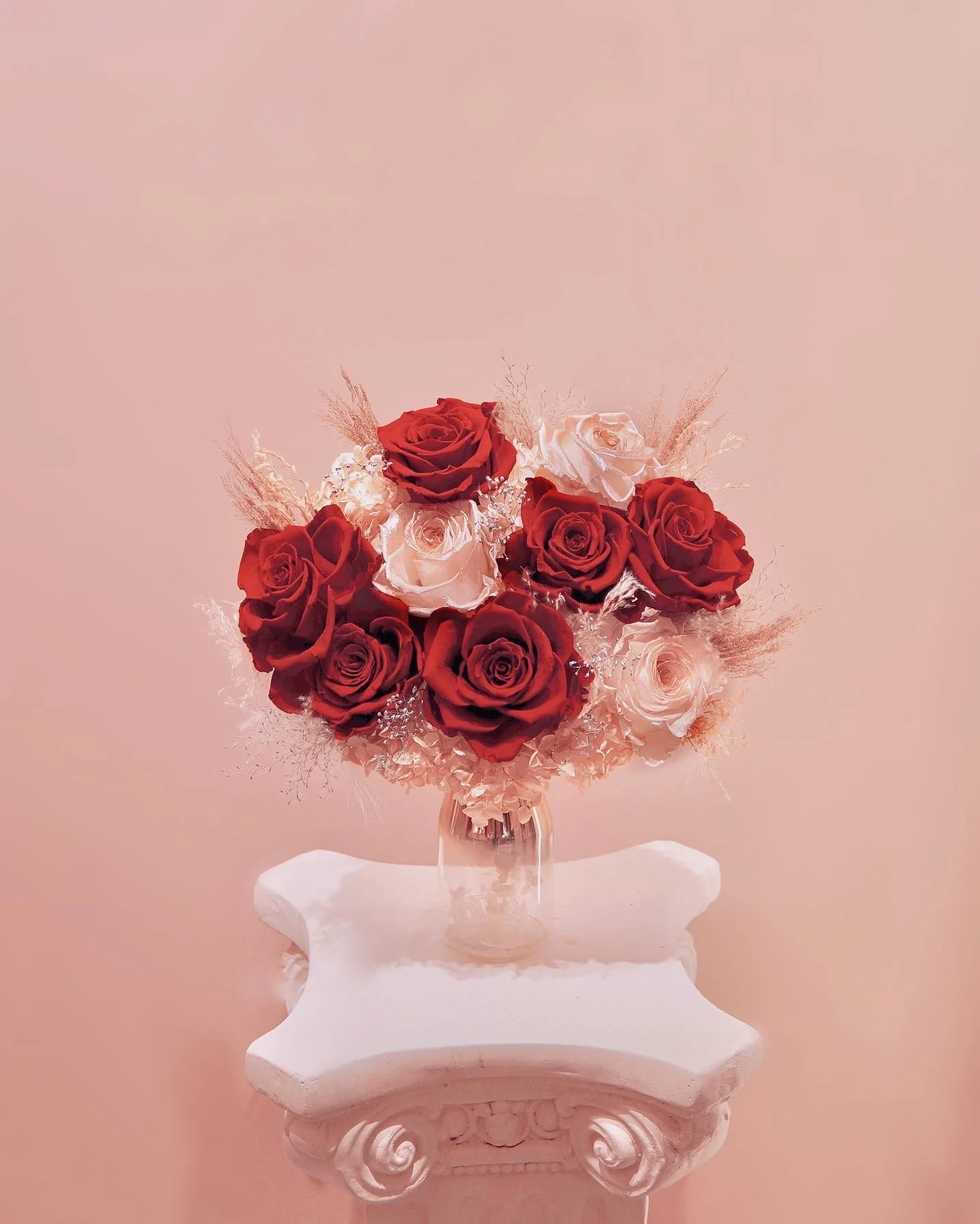 LAFIT 夢幻浪漫永生花束 �?Diamond Loveland系列 (Noble Red)