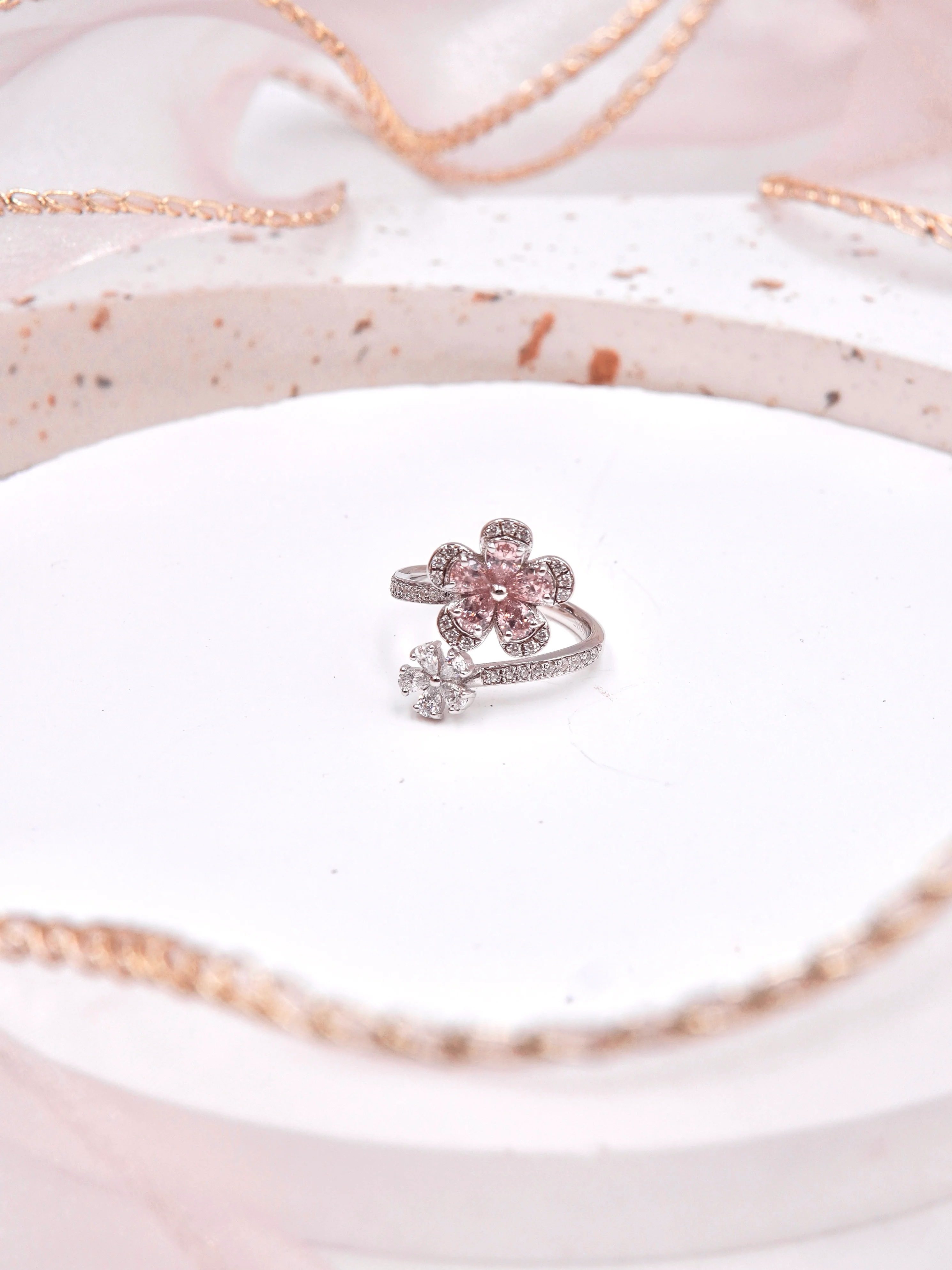 LAFIT�� Dearest Sakura - Ring С�ɿɐۙѻ��_�ڭh�ν�ָ