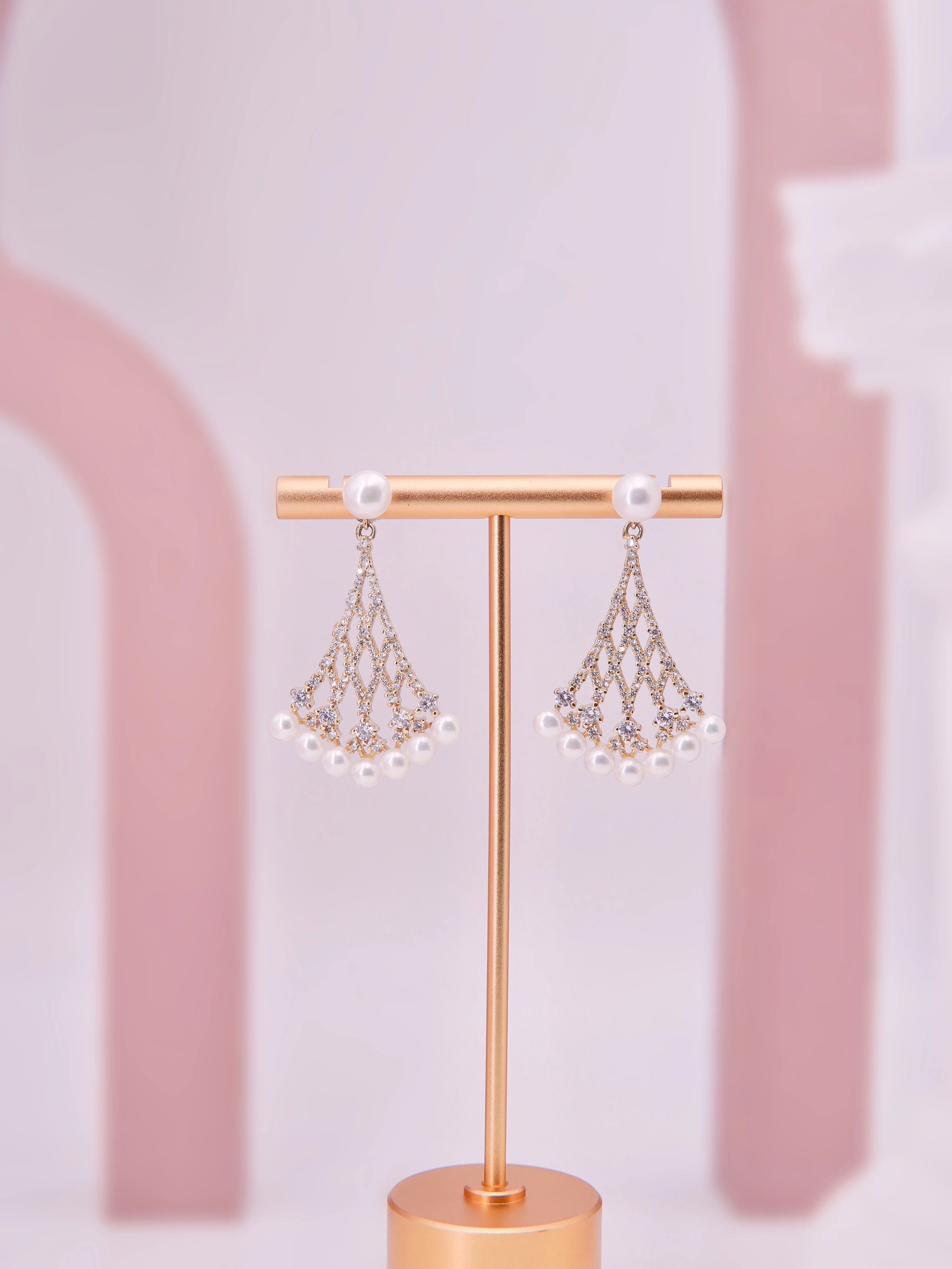 LAFIT �� Champagne Night - Earrings  ���F���|�㙉����h