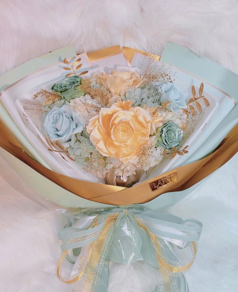 LAFIT夢幻公主永生花束 �?Disney Fairytale系列 (Jasmine)