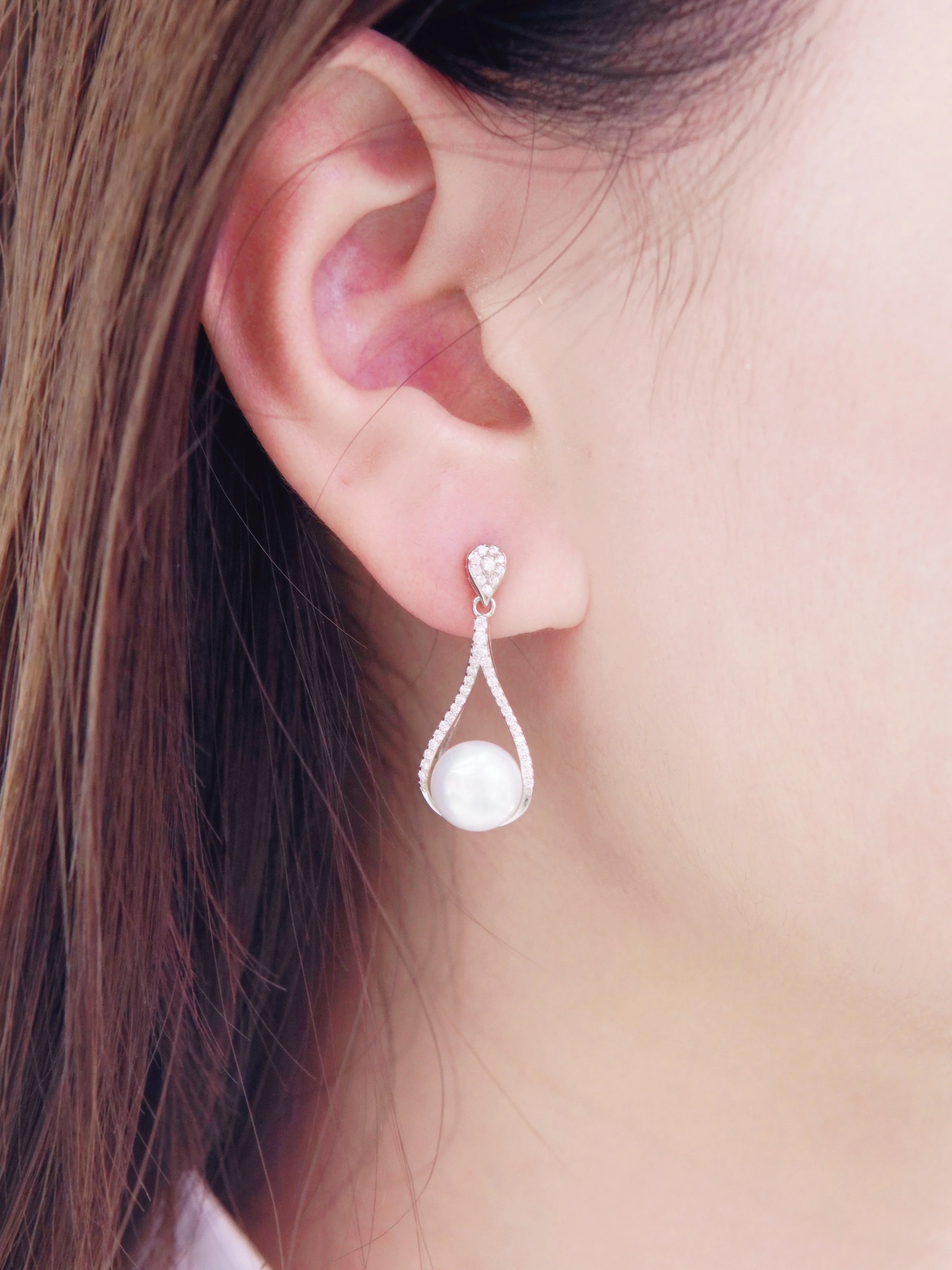 LAFIT �� Morning Rain - Earrings ĺ�⳯�국��������h