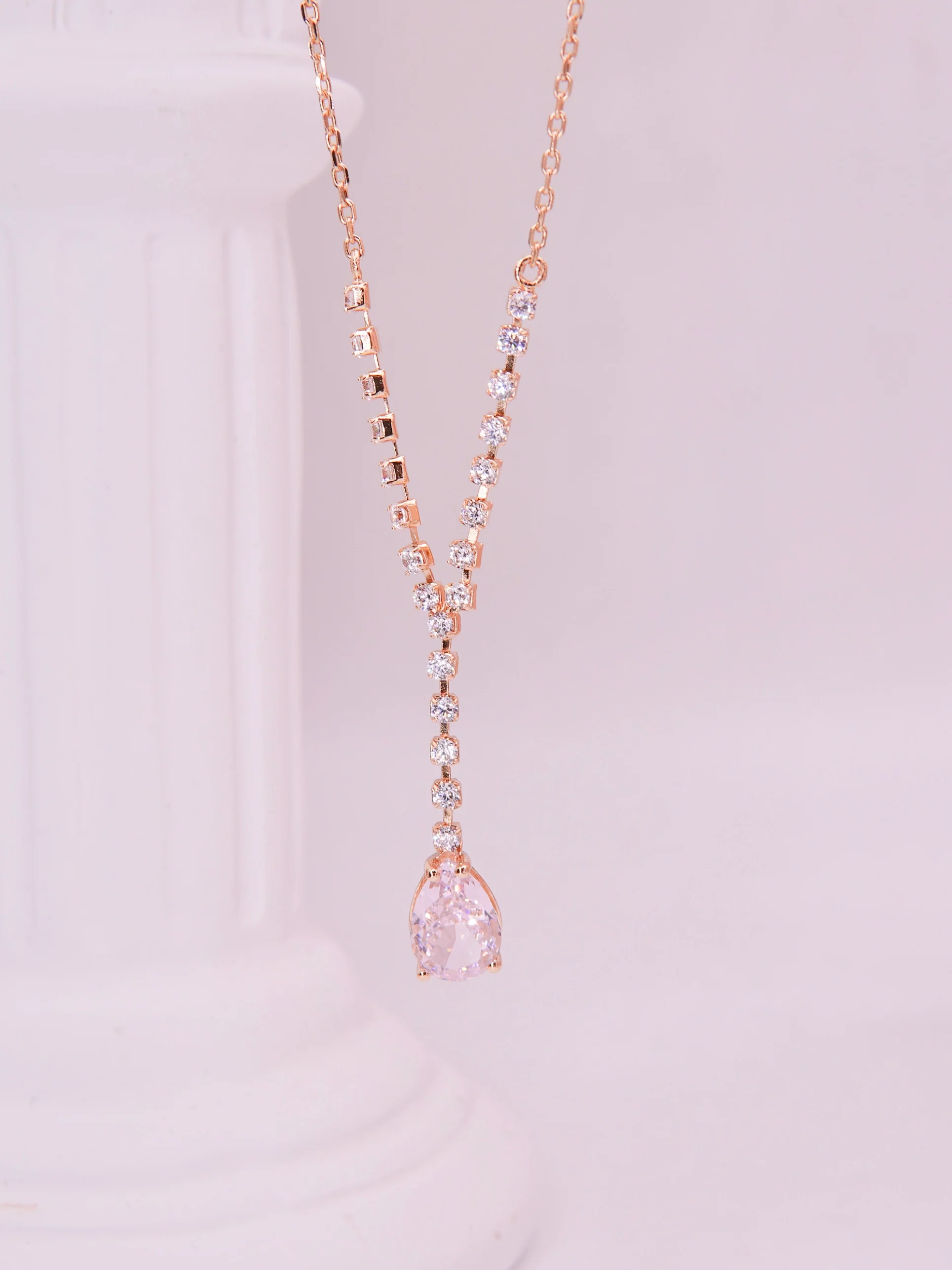 LAFIT�� Rosy Mermaid - Necklace �ɚ⹫���ѻ���Ħ��ʯ�i�