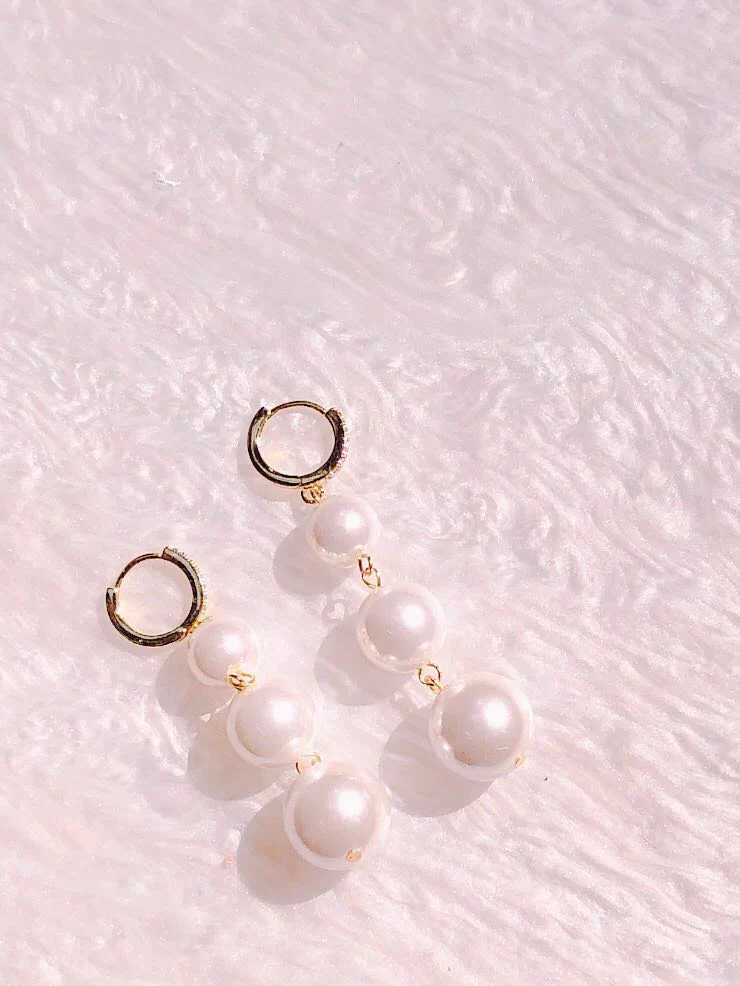 LAFIT �� Triple Love - Earrings  ���ú��s������h