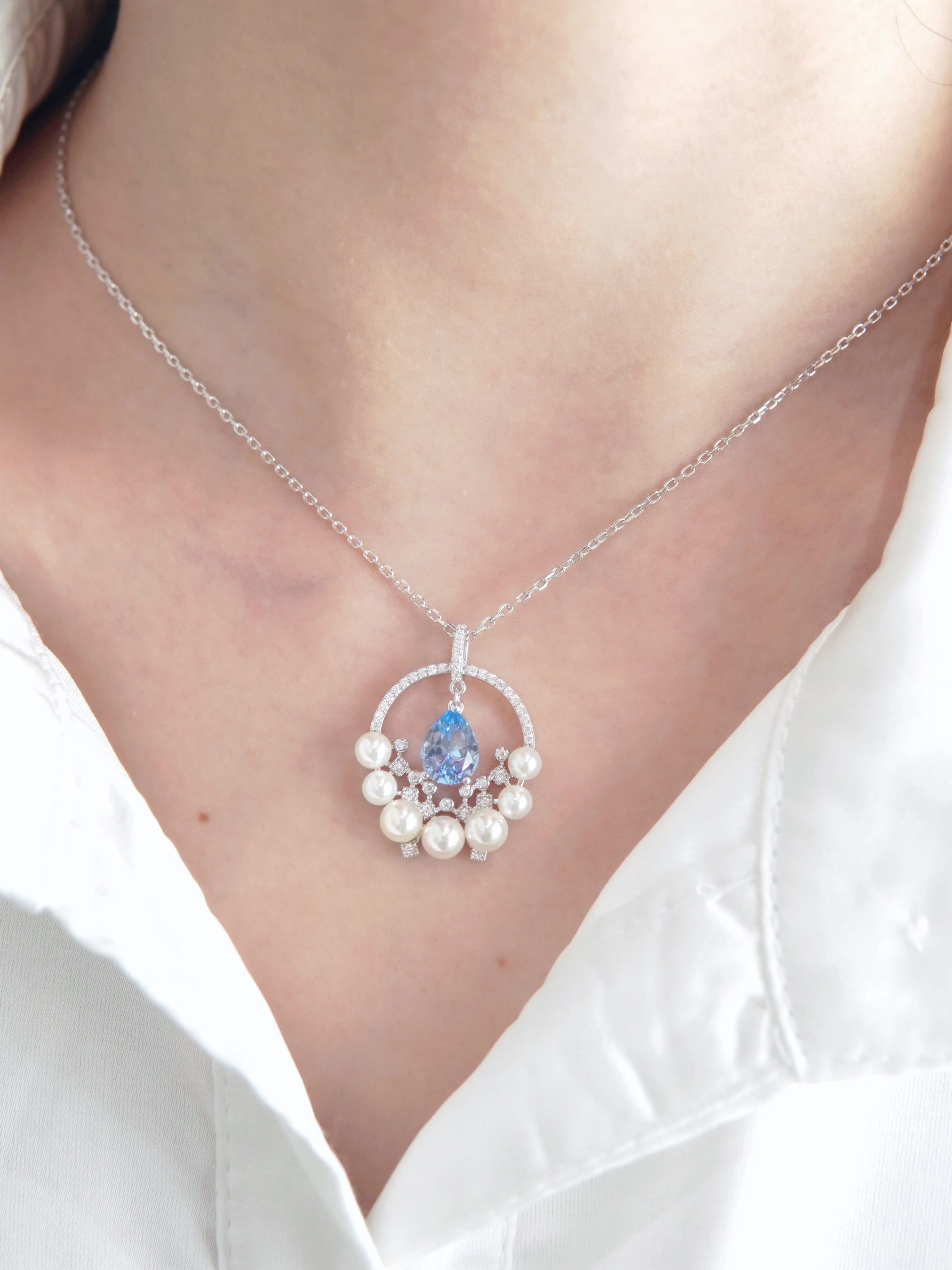 LAFIT �� Cerulean Night - Necklace ���|��͸ҹ֮���i�
