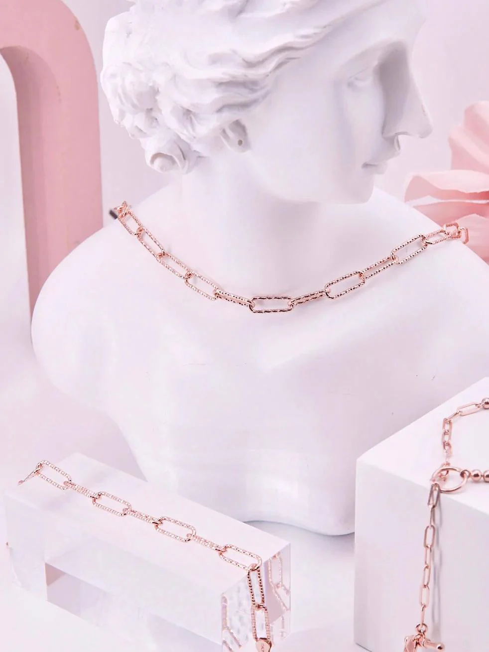 LAFIT· Memory Chain - Gift Set 意大利系列首飾套�?Necklace & Bracelet)