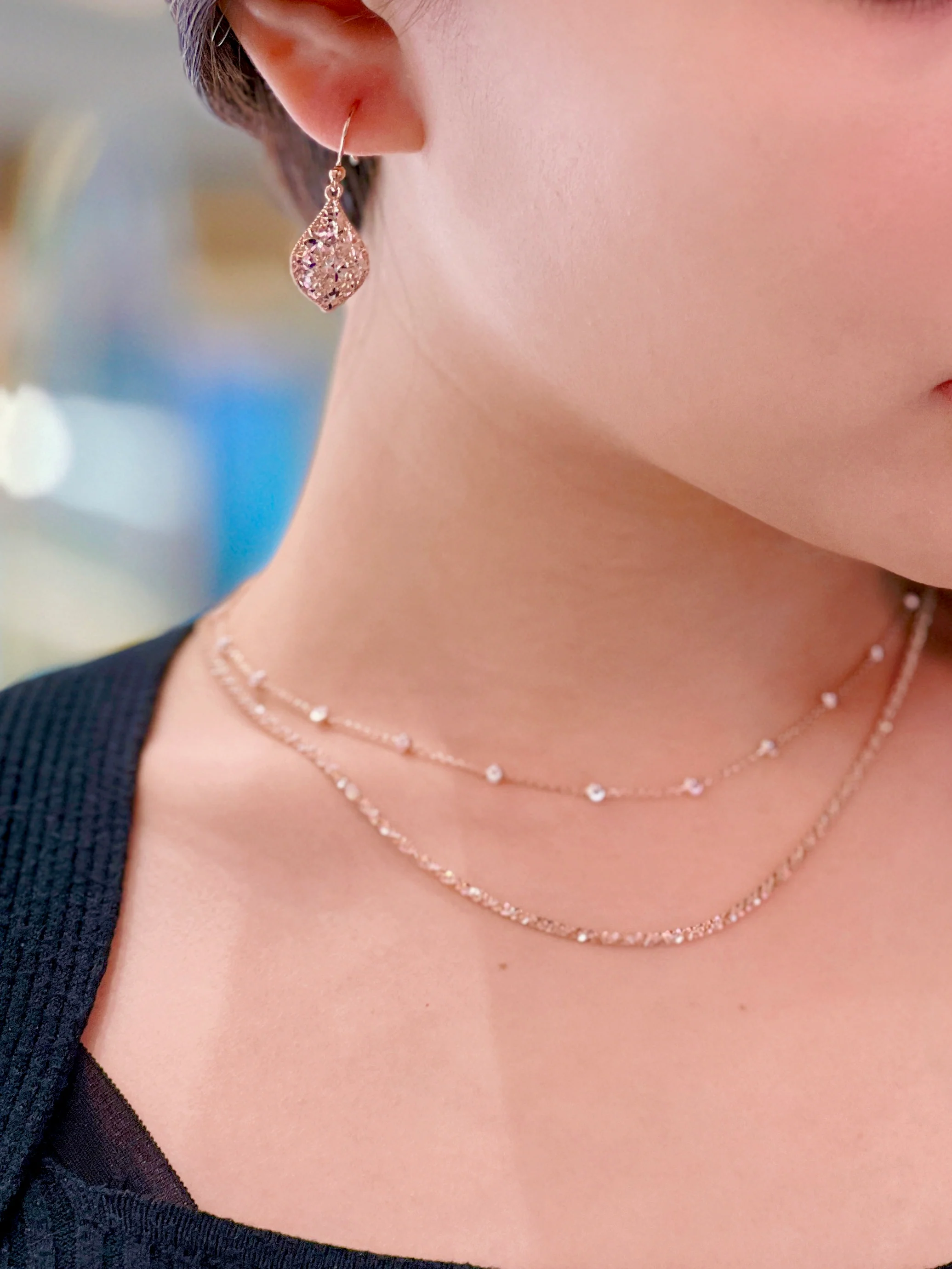 LAFIT�� Snowflake - Necklace �B���иˇ���w�i�