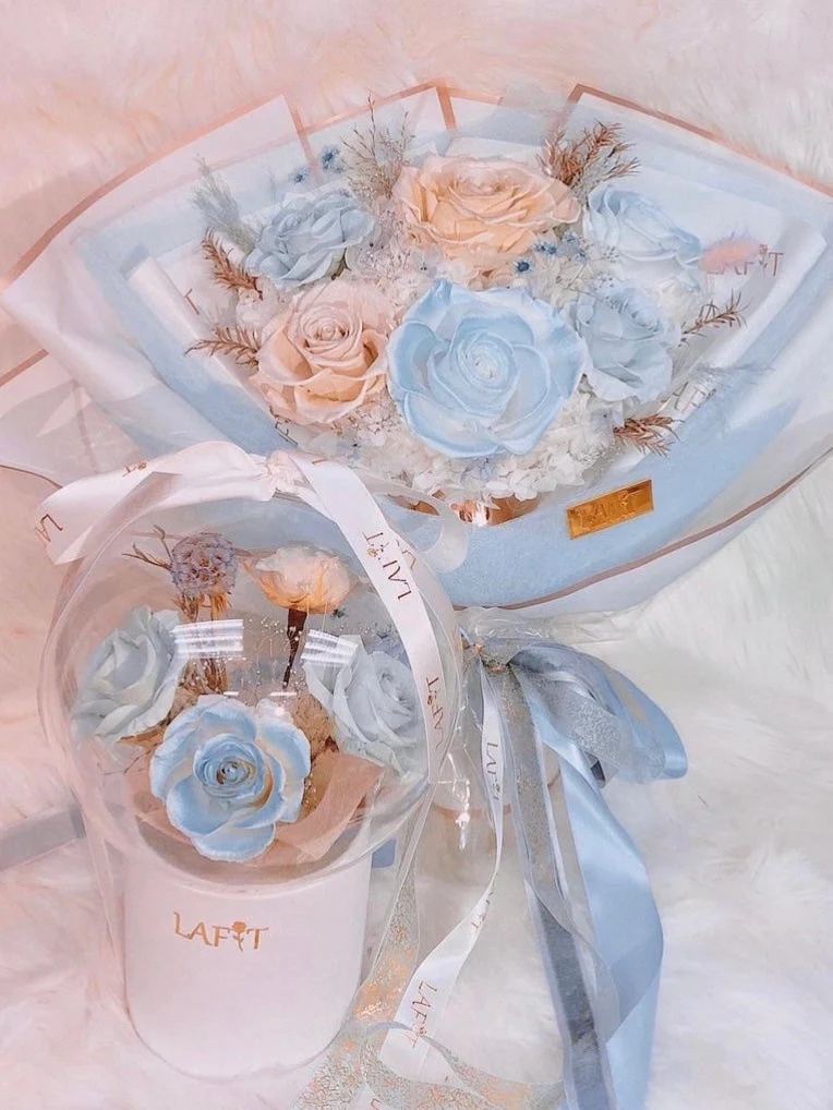 LAFIT夢幻公主永生花束 �?Disney Fairytale系列 (Elsa)