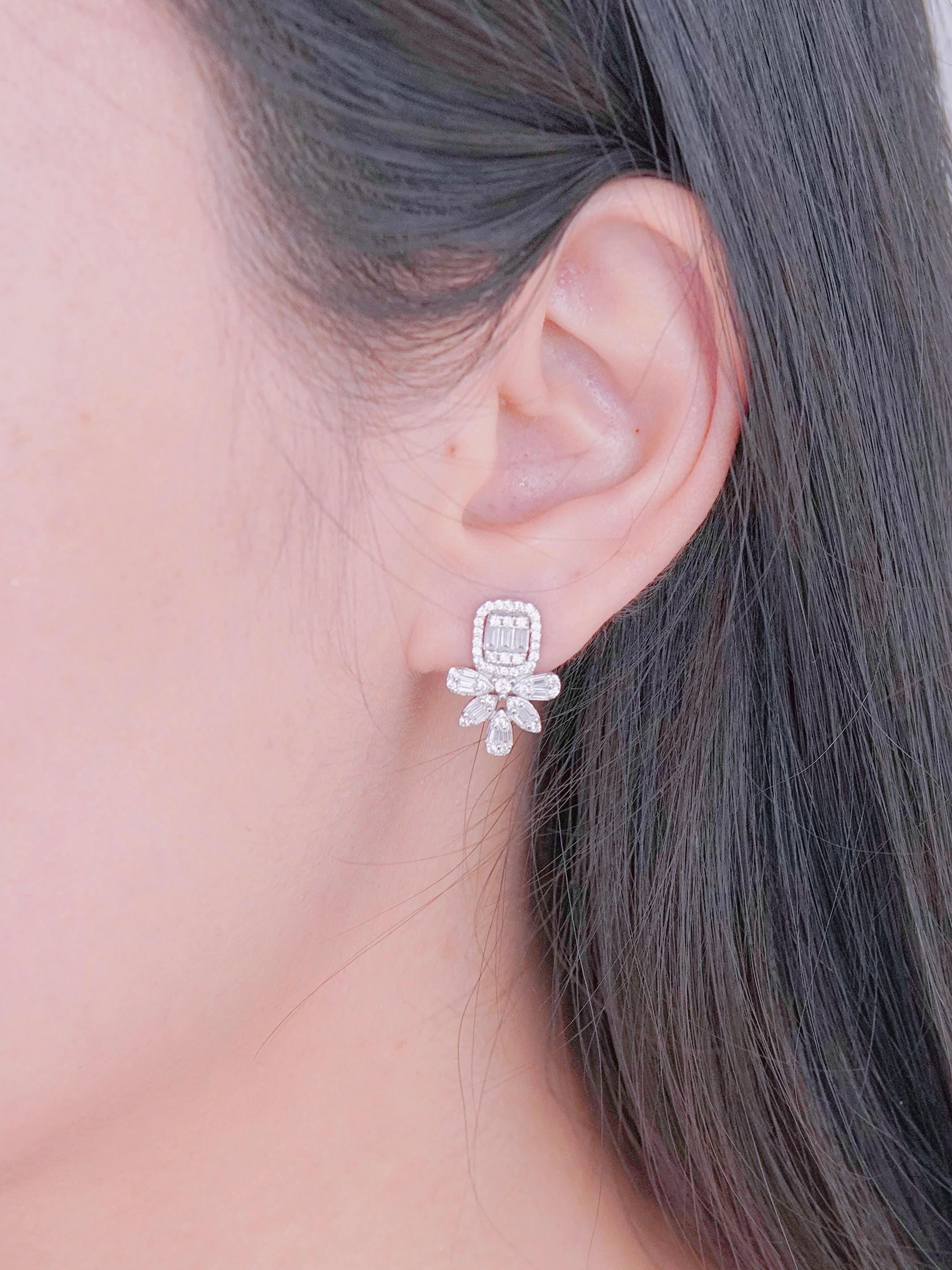 LAFIT�� Floral Fairy - Earrings  ���о��`��̼荶��h