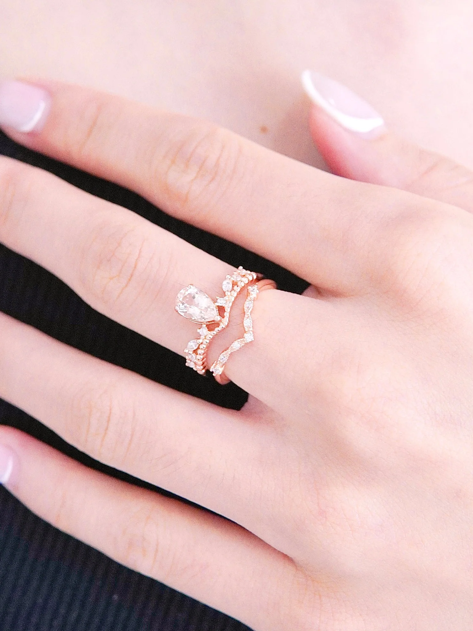 LAFIT �� Steady Love - Ring ���دB���p��Ħ��ʯ��ָ