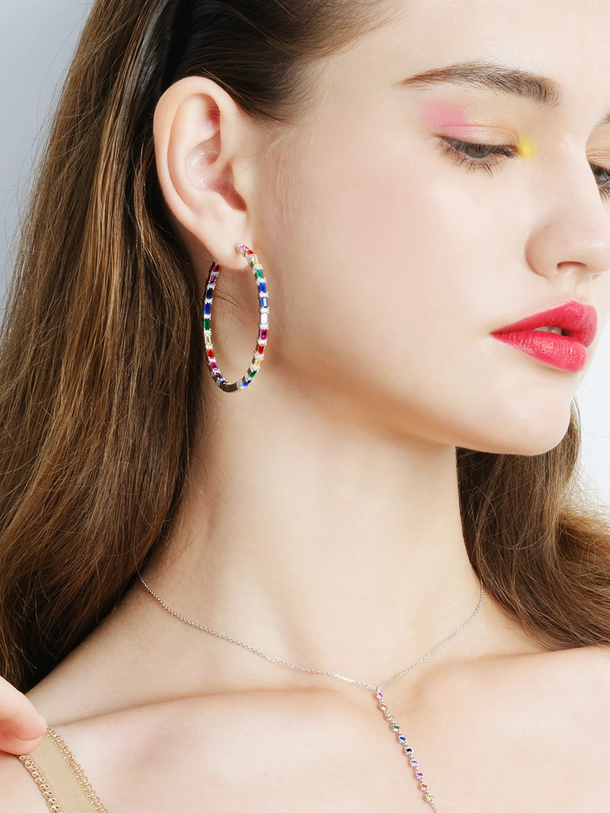 Rainbow Twins - Earrings