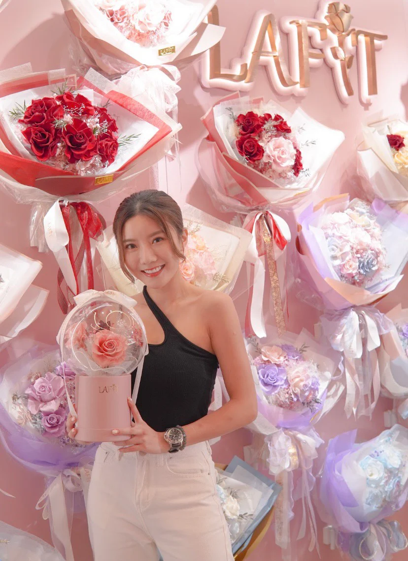 LAFIT ��������������ˇ�[�O �� Rose Sparkling Bubble - Dusty Pink