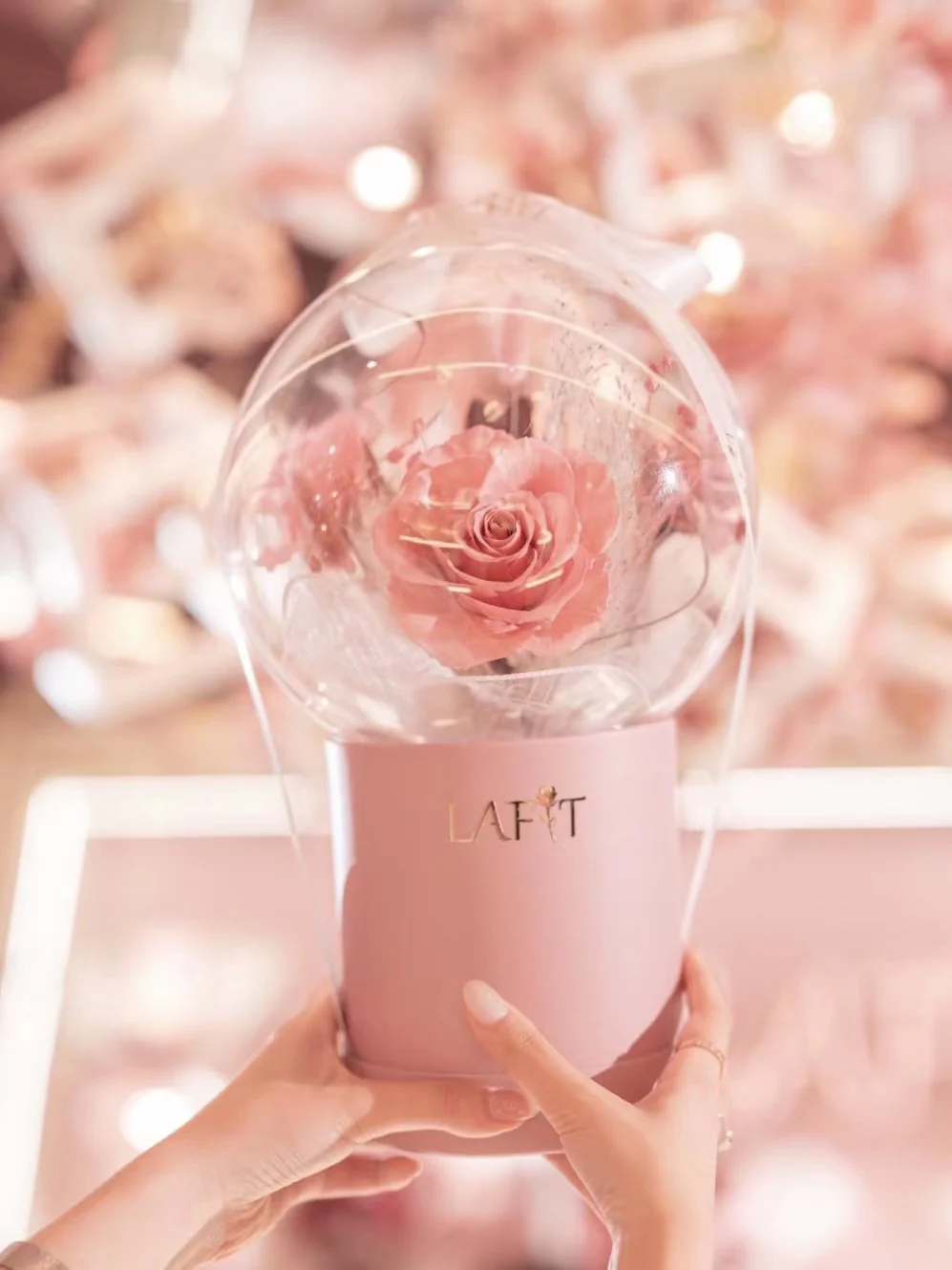 LAFIT ��������������ˇ�[�O �� Rose Sparkling Bubble - Dusty Pink