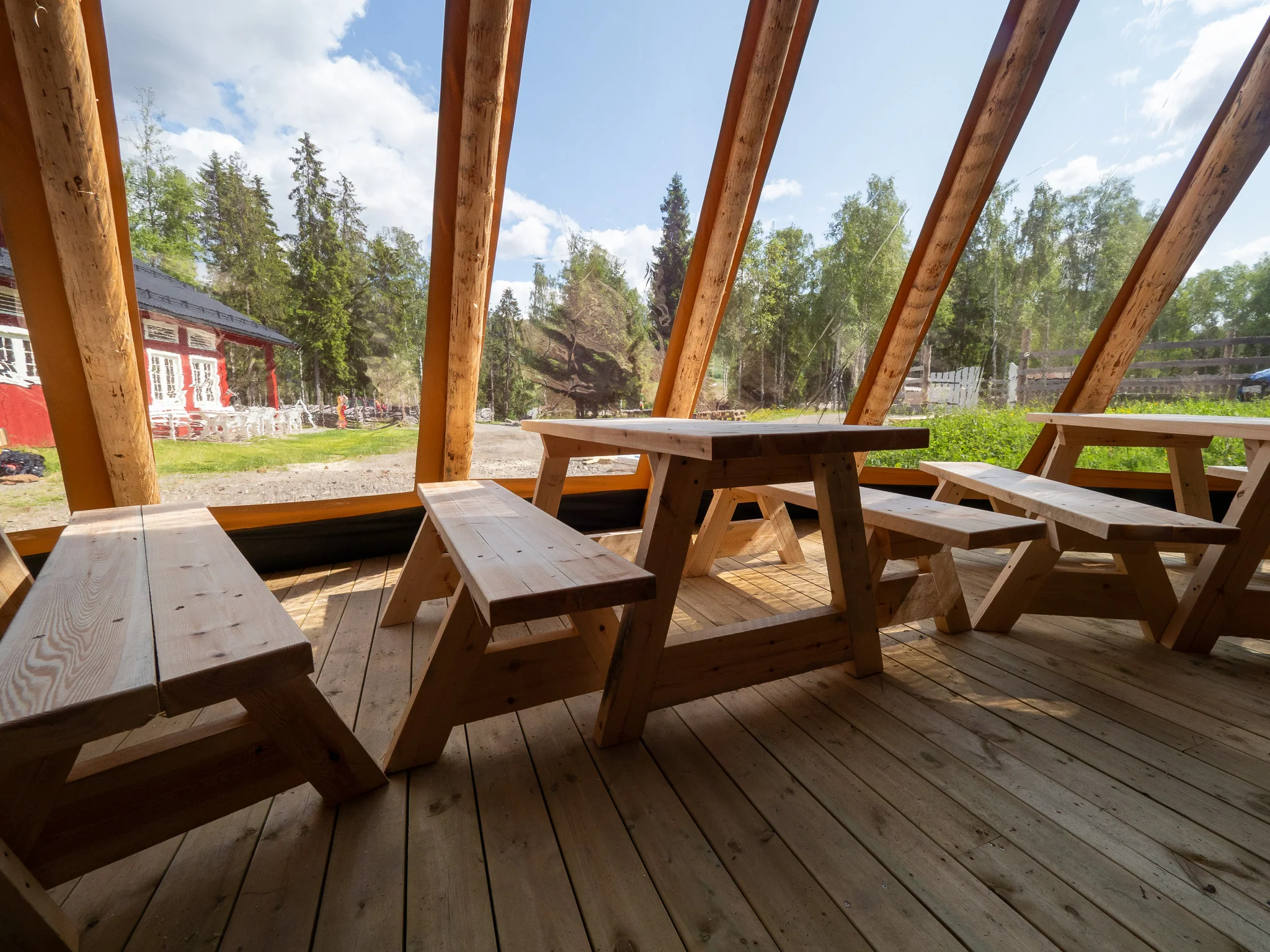 Panorama Venor Storlavvo 100 - komplett med duk og stenger