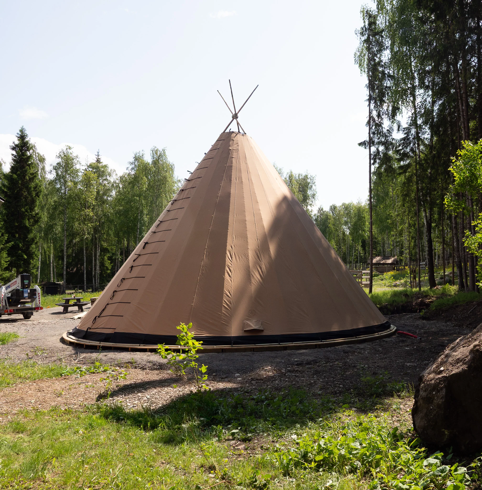 Panorama Venor Storlavvo 100 - komplett med duk og stenger