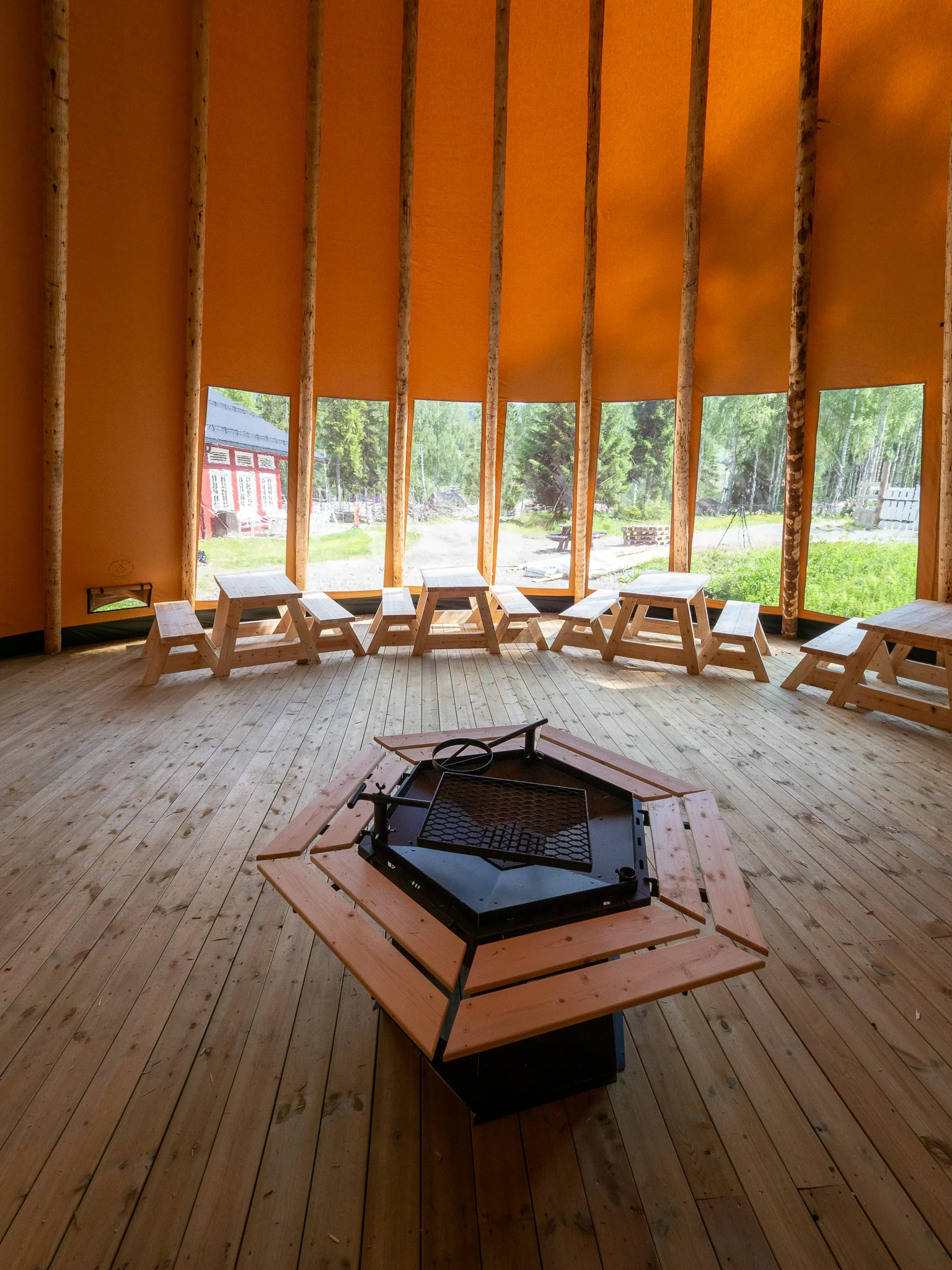 Panorama Venor Storlavvo 100 - komplett med duk og stenger