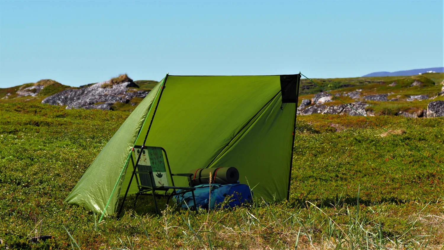 Tarp/gapahuk i ripstop