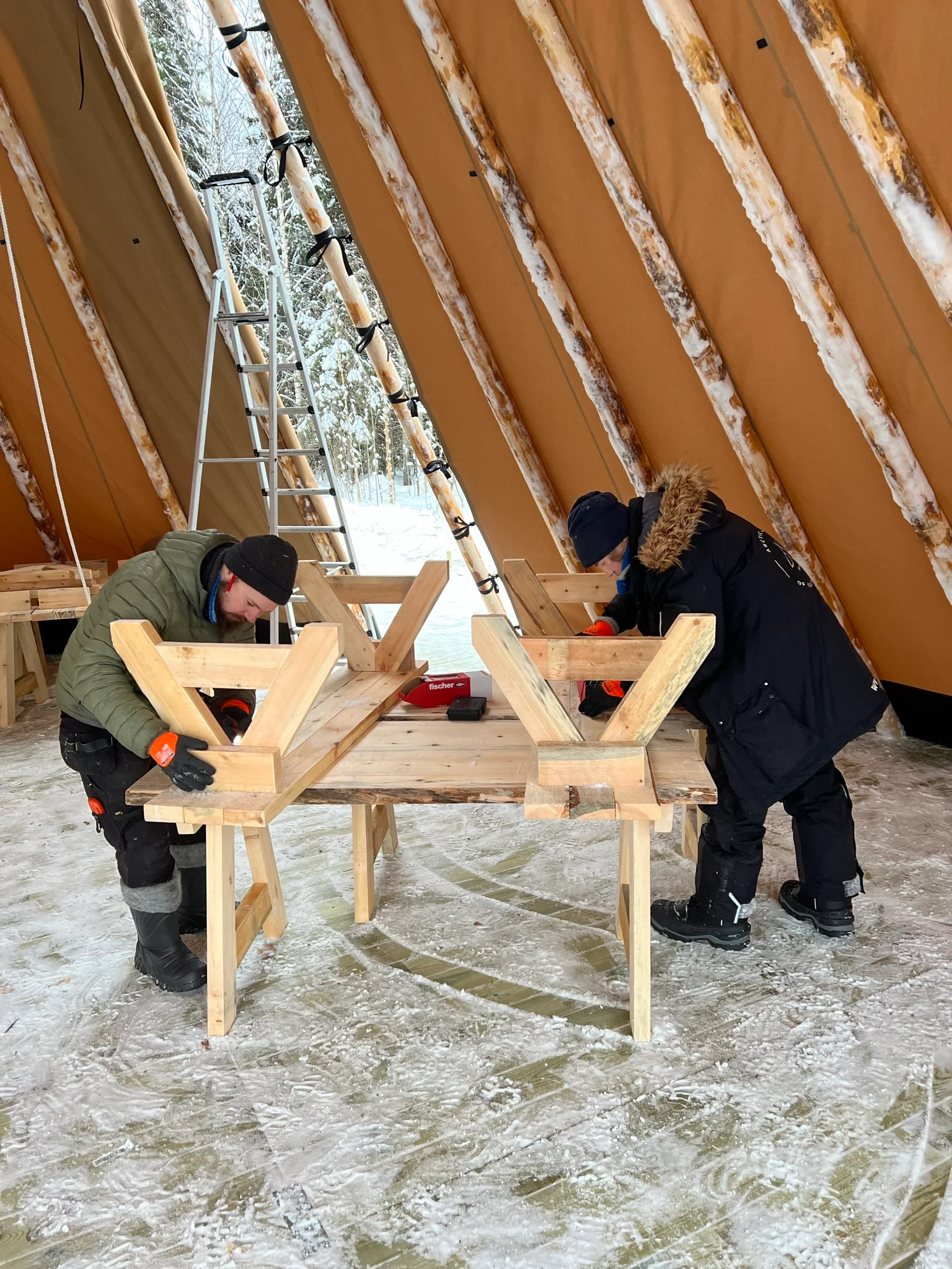 Panorama Venor Storlavvo 100 - komplett med duk og stenger