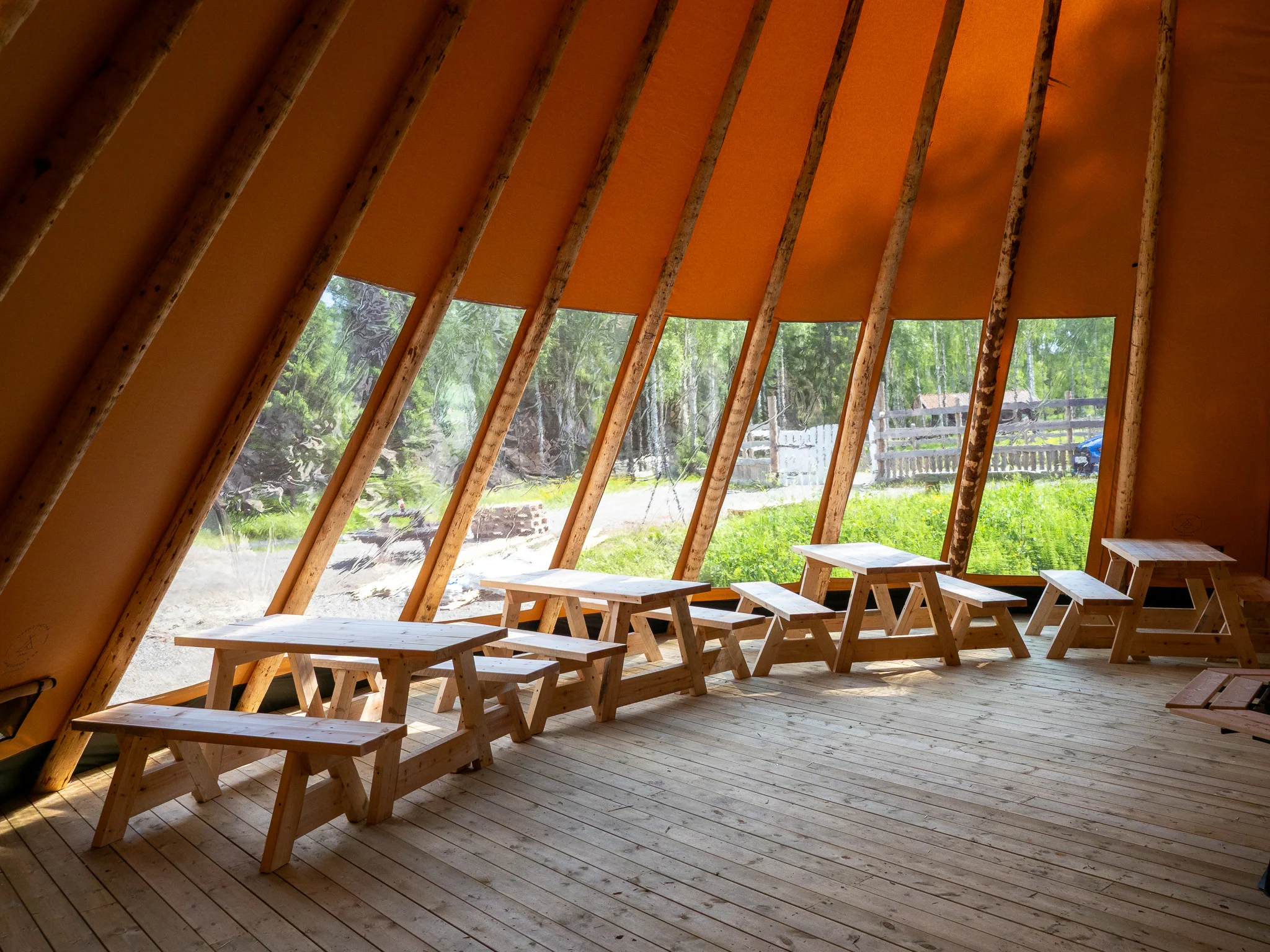 Panorama Venor Storlavvo 100 - komplett med duk og stenger