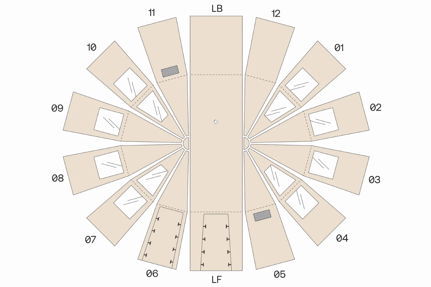 Venor Gamme Lang - glamping