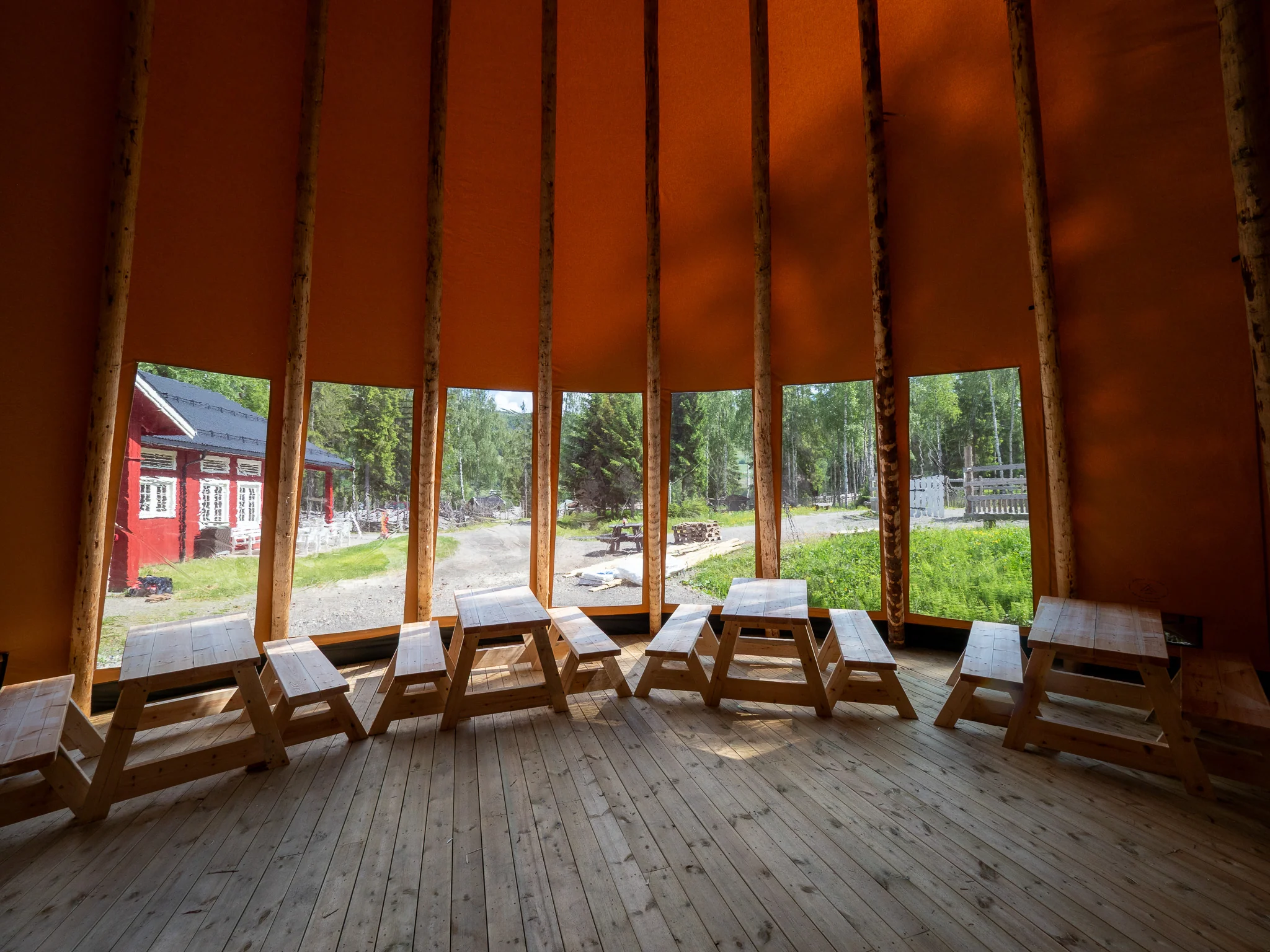 Panorama Venor Storlavvo 100 - komplett med duk og stenger