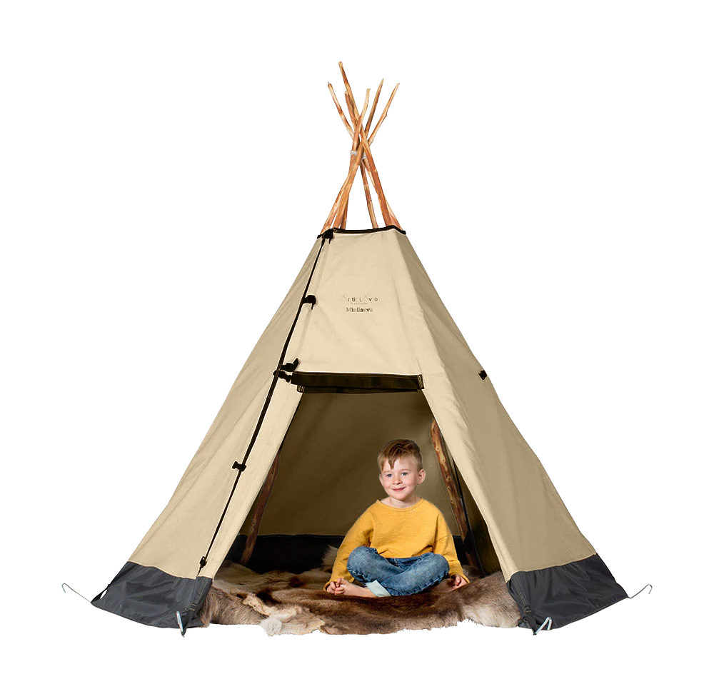 Arctic Minilavvo med trerein - pakketilbud