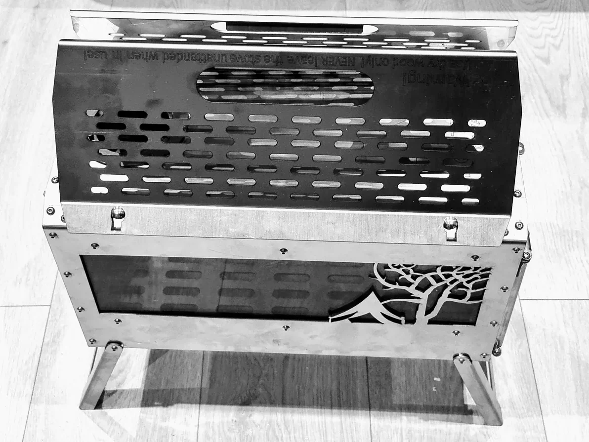 NORTENT teltovn i rustfri stål