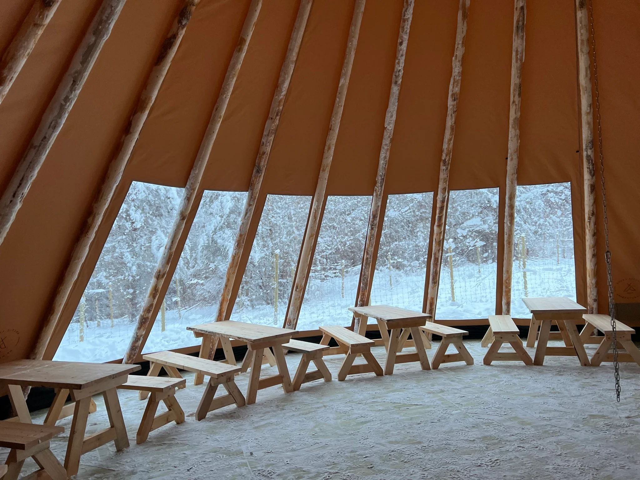 Panorama Venor Storlavvo 100 - komplett med duk og stenger