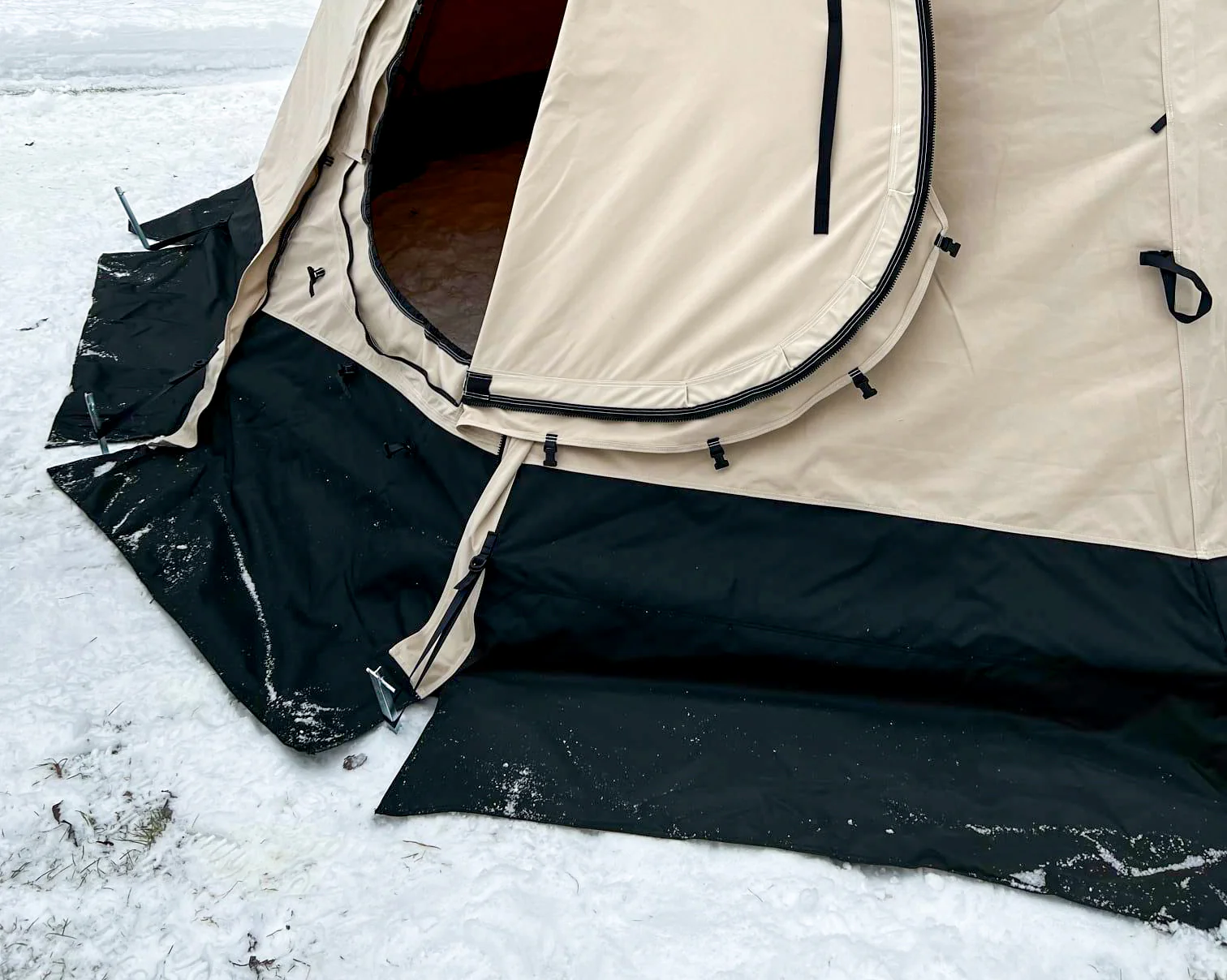 Metervare - cordura i farge sort