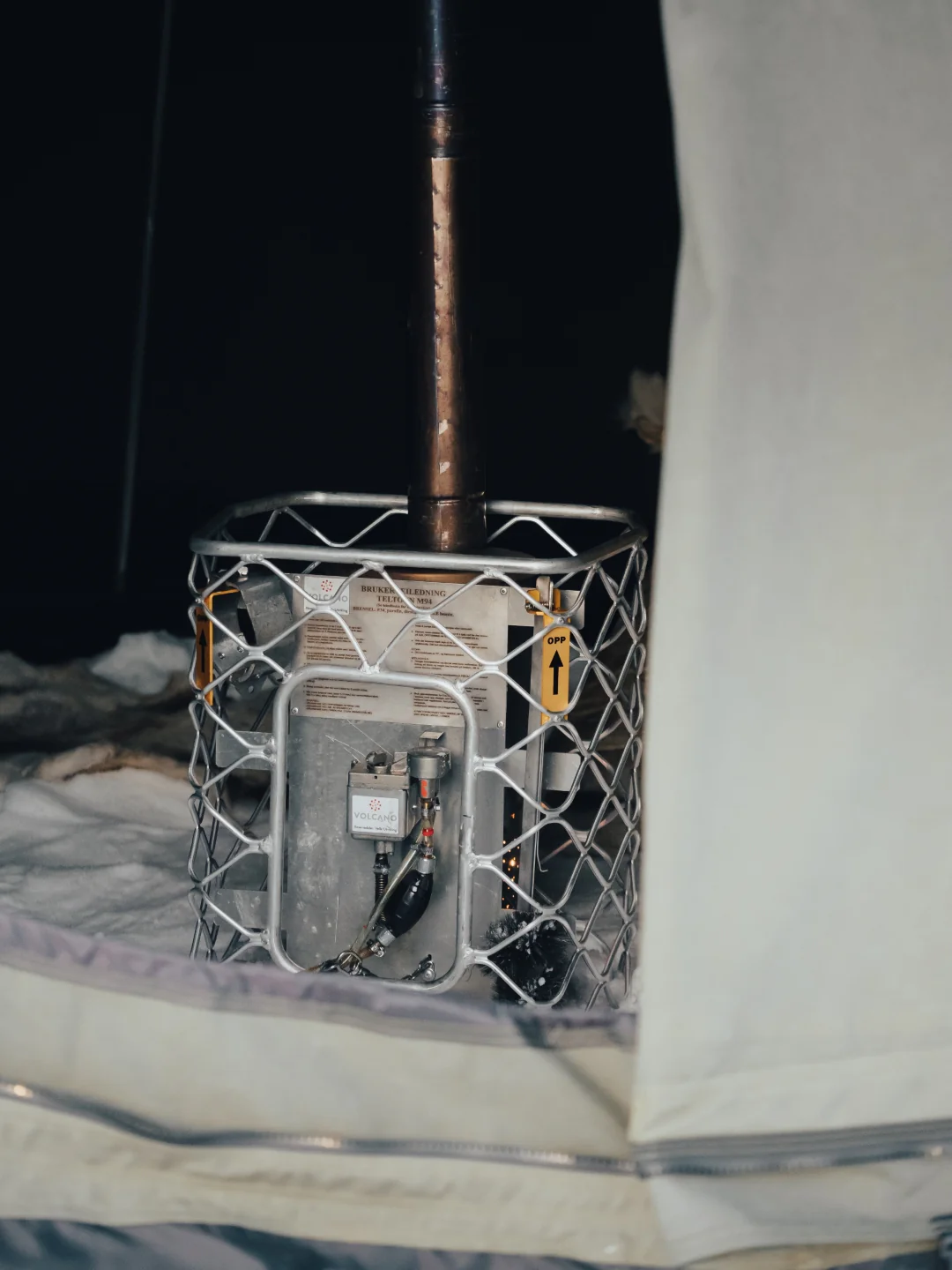 Volcano Multifuel teltovn