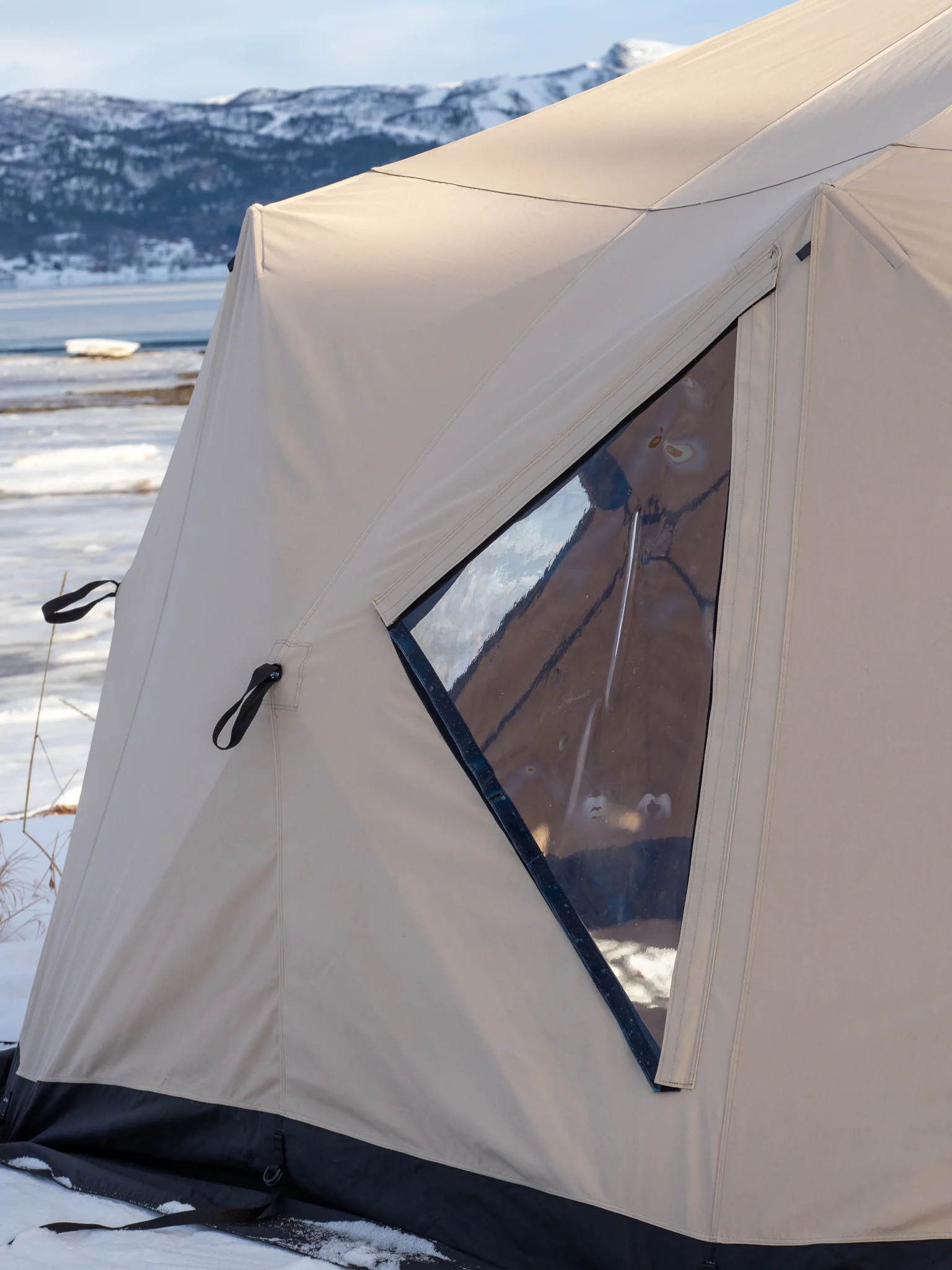 Metervare - stoff/tekstil i farge lys beige