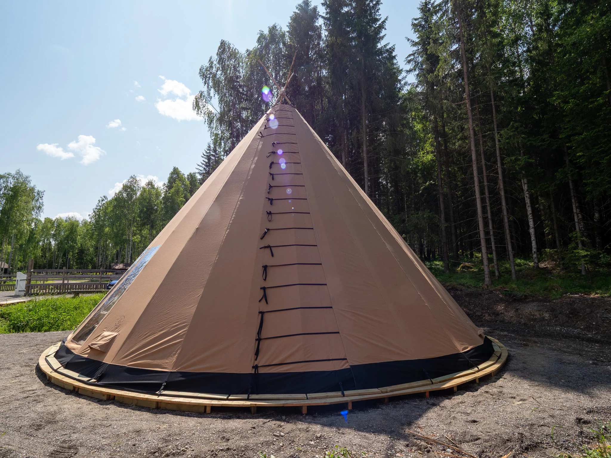 Panorama Venor Storlavvo 100 - komplett med duk og stenger