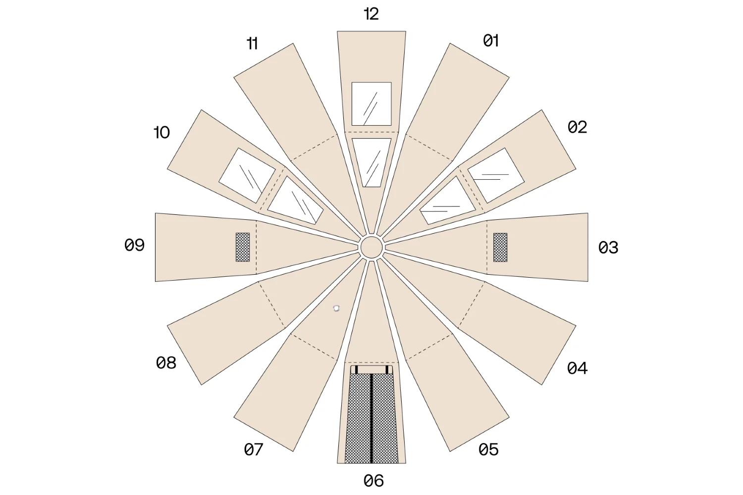 Venor Gamme 12-14 - glamping aurora