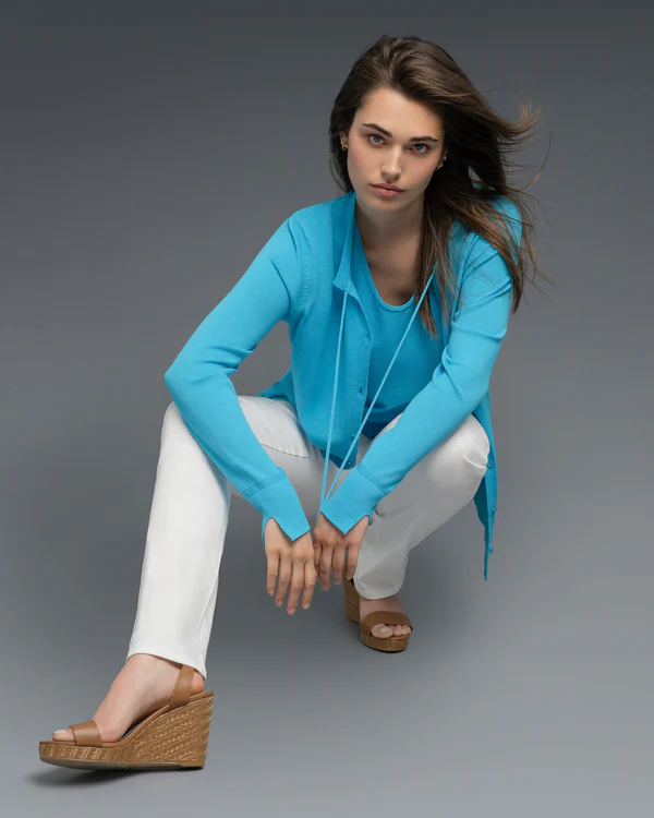 Renuar Turquoise Cardigan