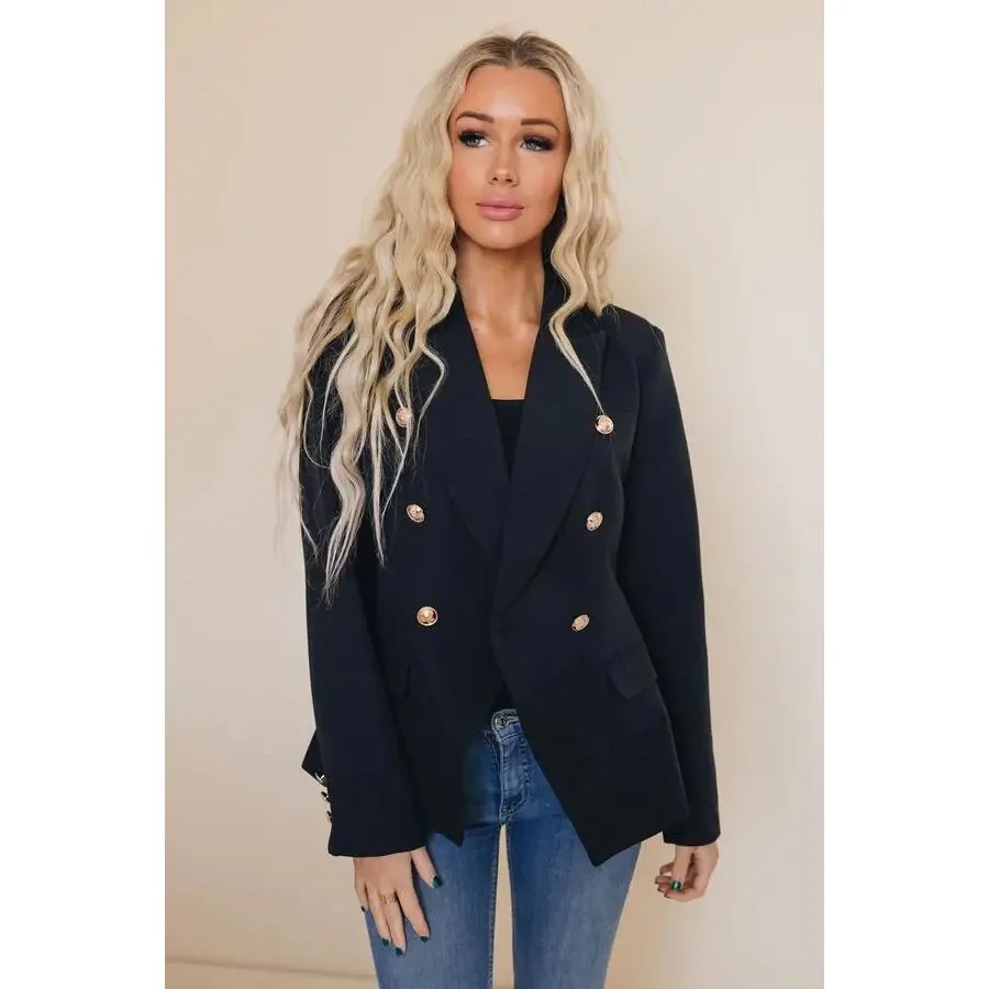 DDBooski Button Blazer