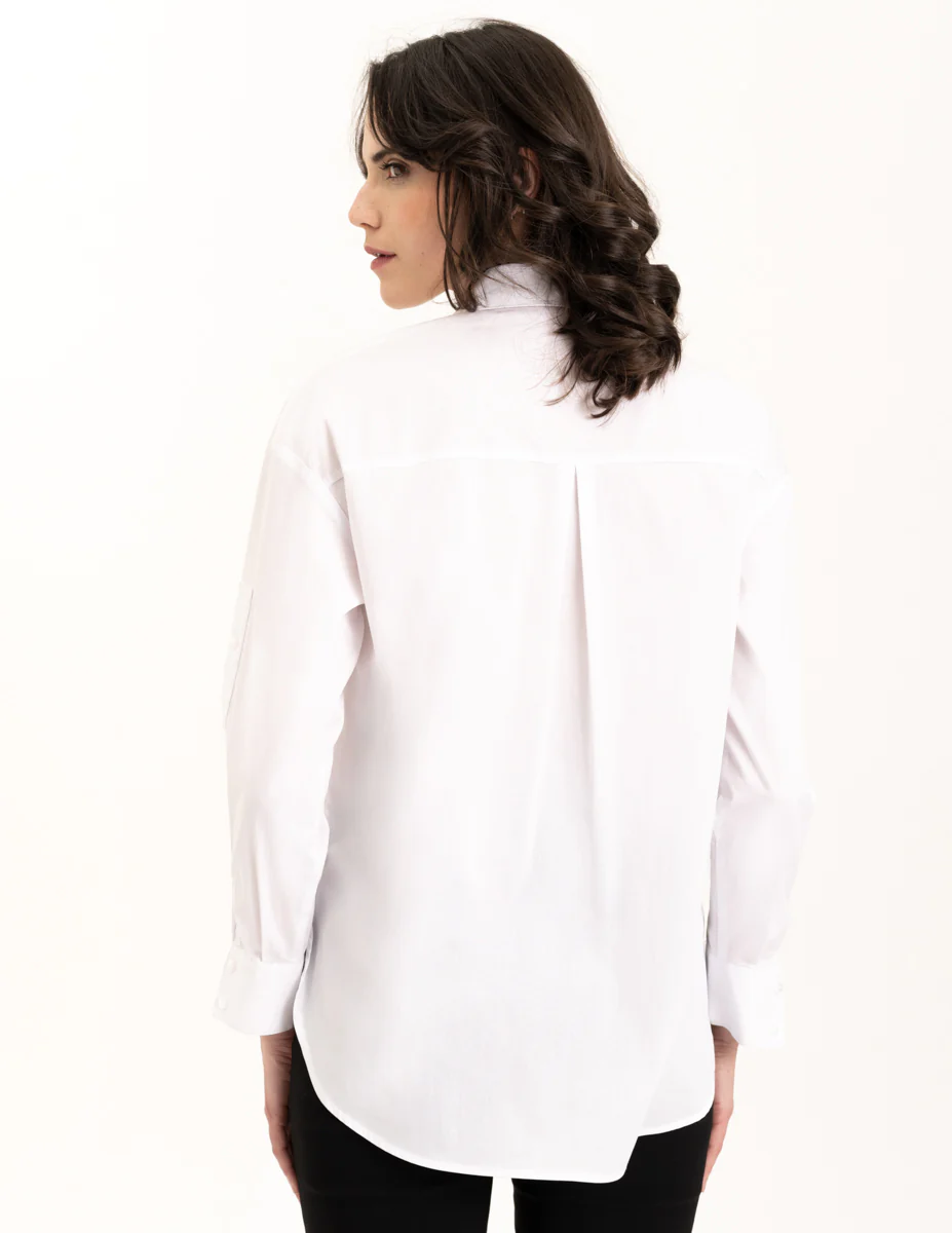 Renuar White Blouse L